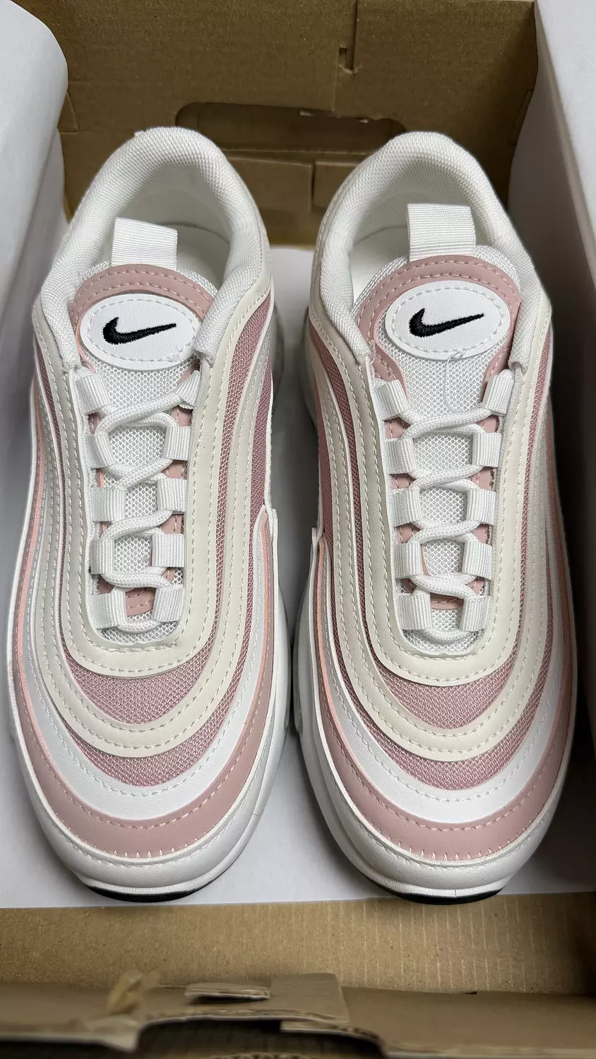 Nike Airmax ‘97s Pink & White  hover image