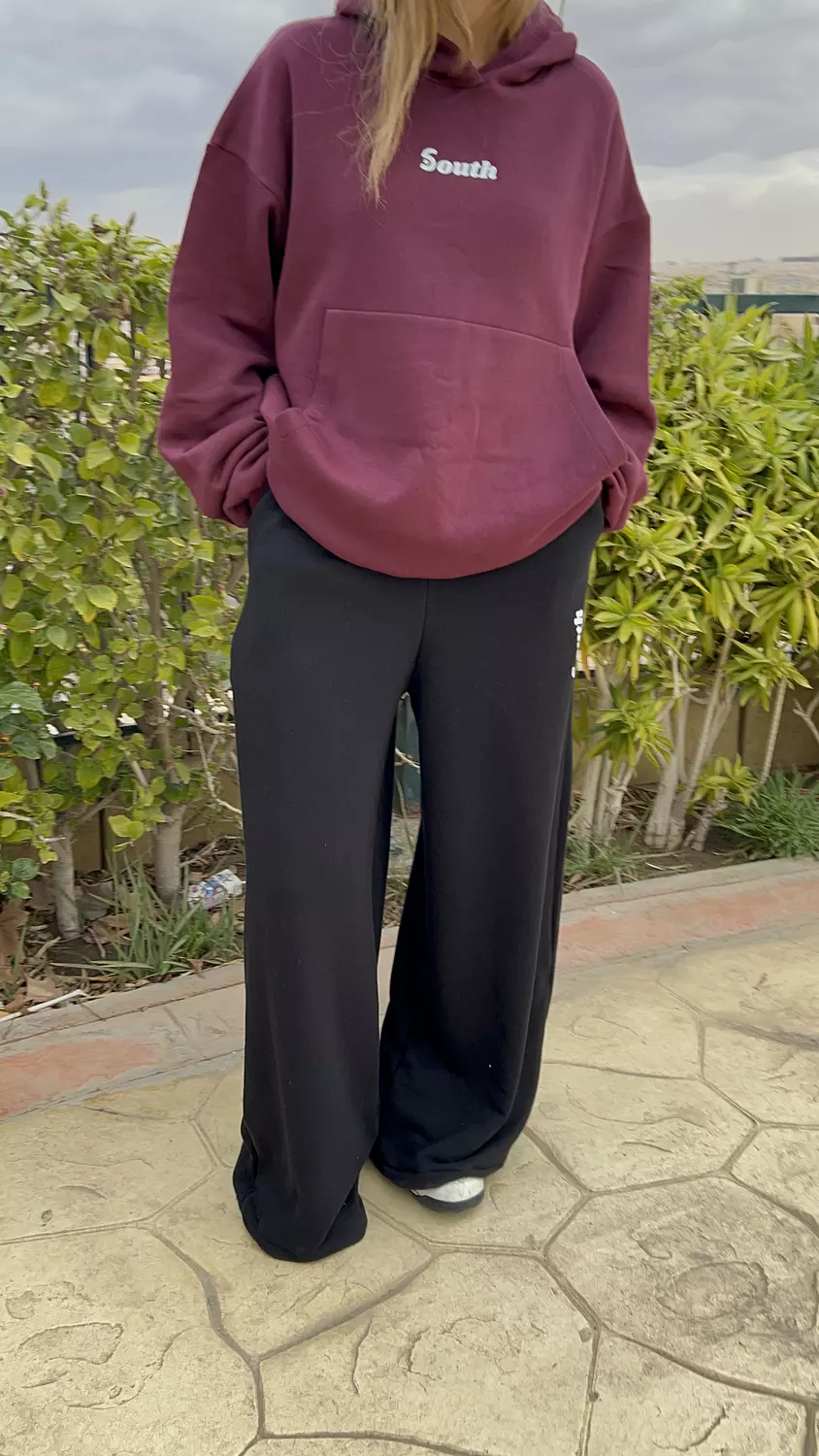 SOUTH DIG COTTON Black SWEAT-PANT for girls 3