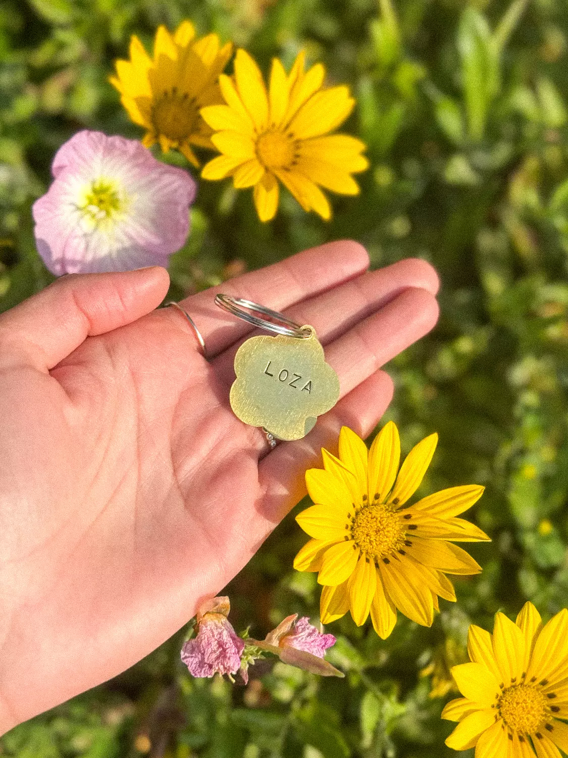 Spring Bloom Pet Tag  image