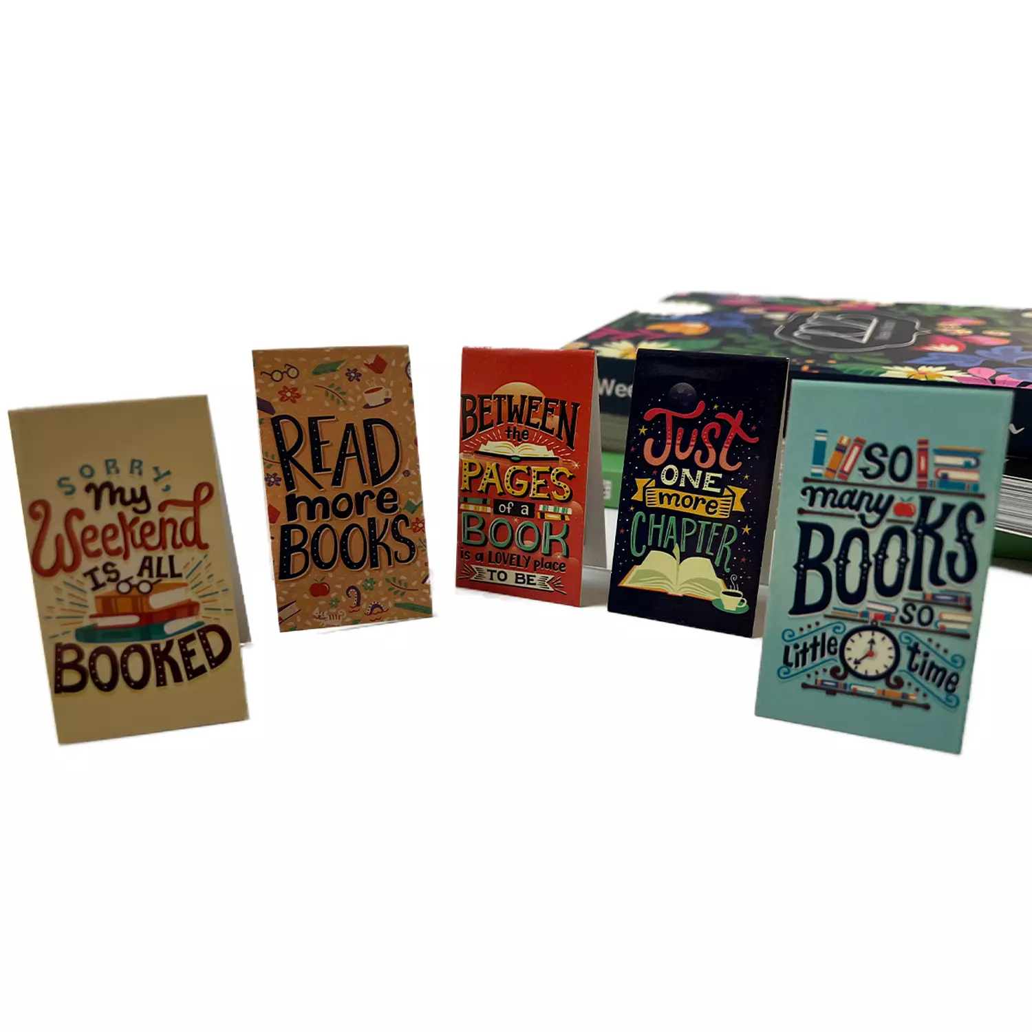 Memo  Magnetic Bookmarks "Read a Book" (5 pcs) 3