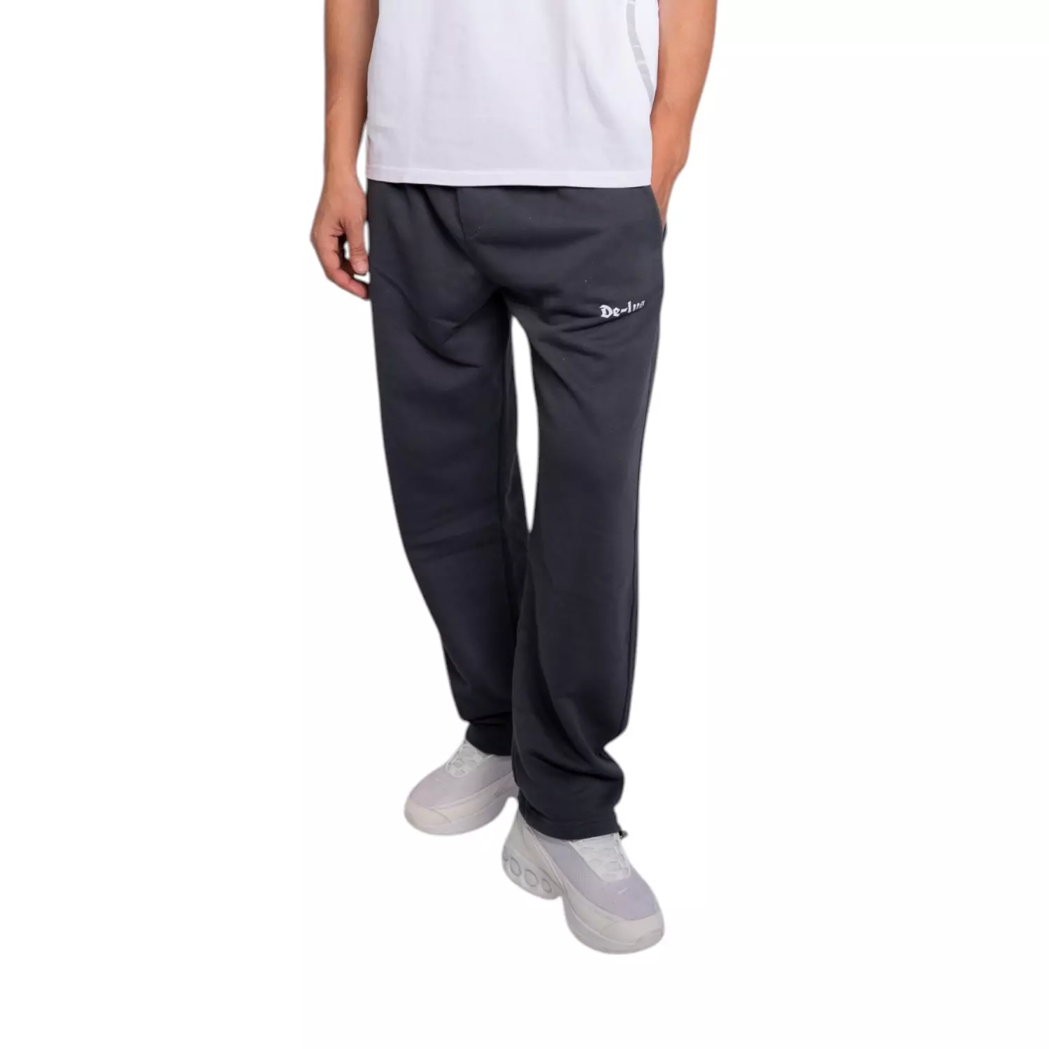cotton wide leg sweatpants  4