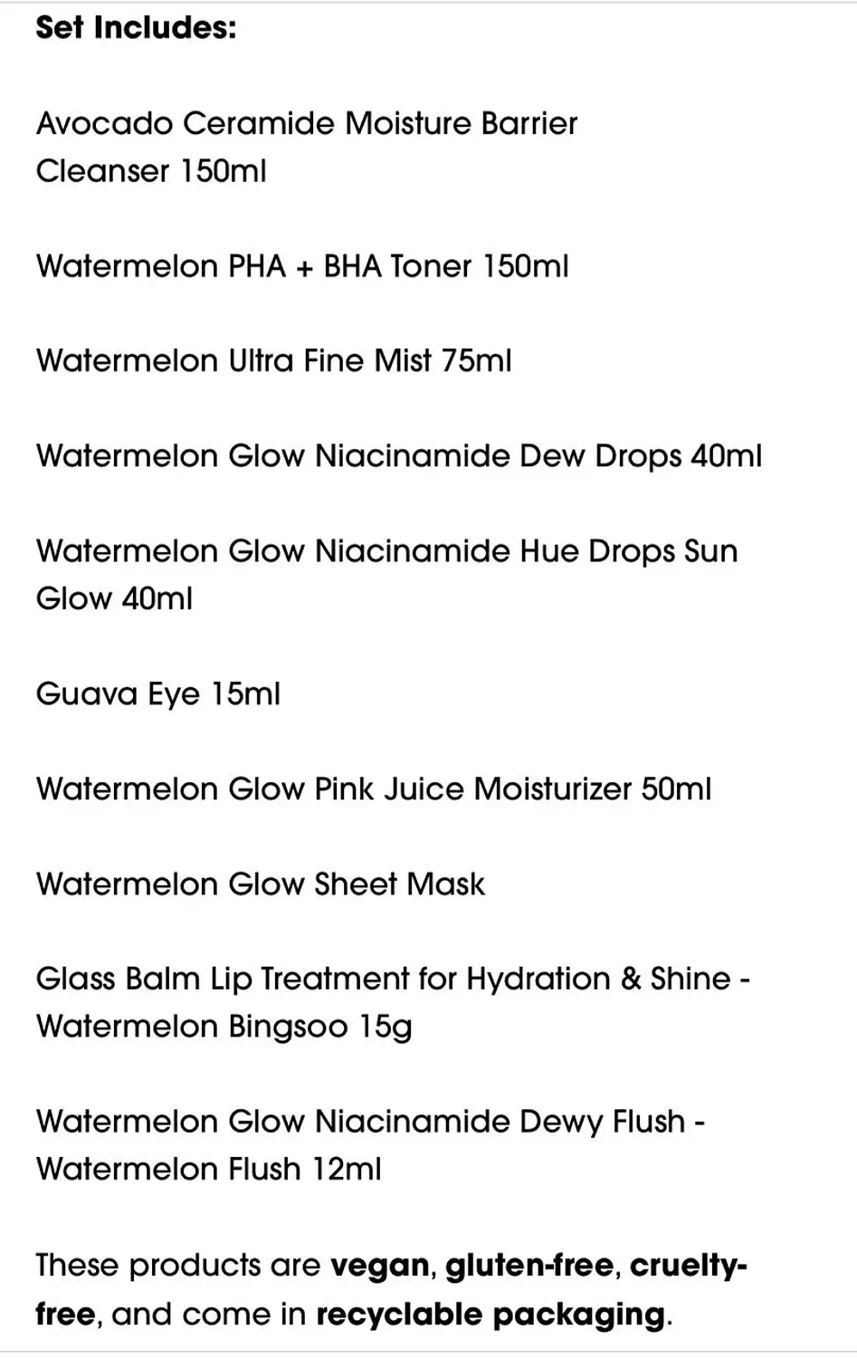 Glow Recipe Korean Night Market Vault 1