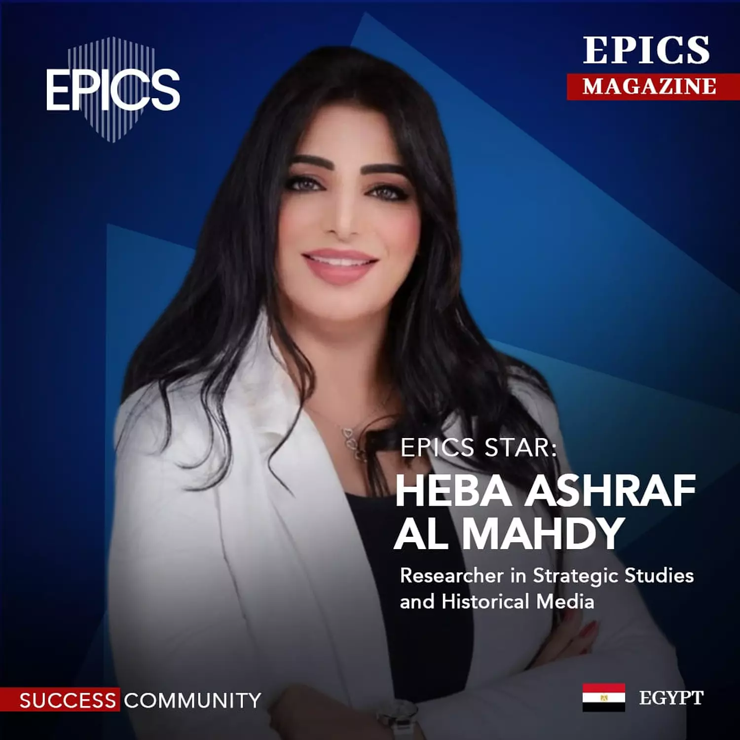 <p>🎖️🌐Heba Ashraf Al Mahdy, (Story)_ Researcher in Strategic Studies and Historical Media.</p>