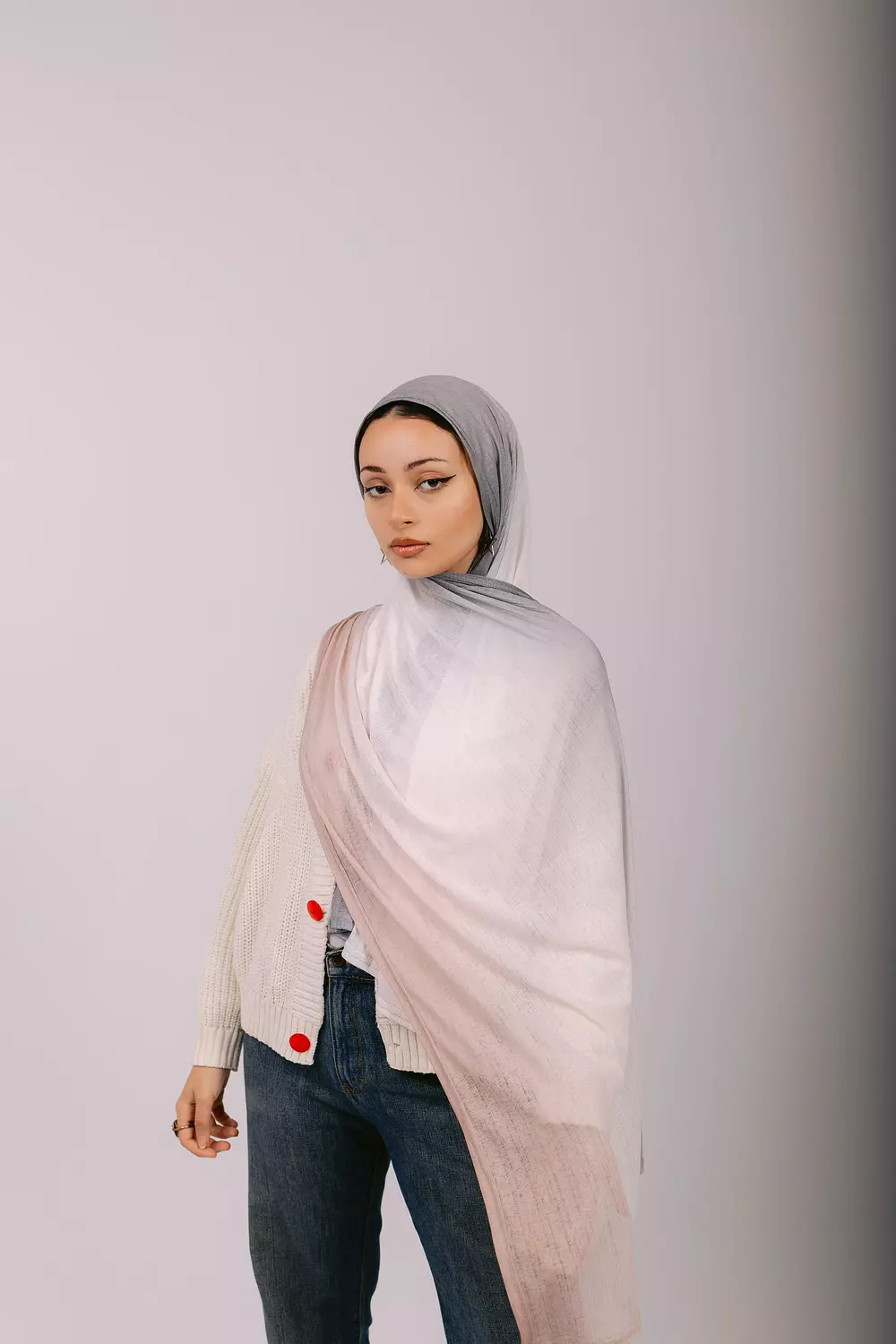 GREY, WHITE & BEIGE image
