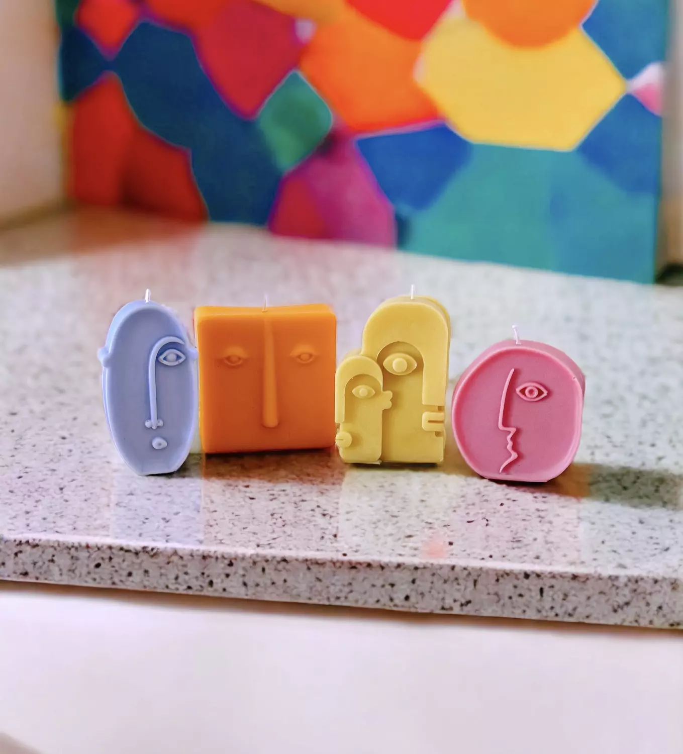 Abstract Faces Set image