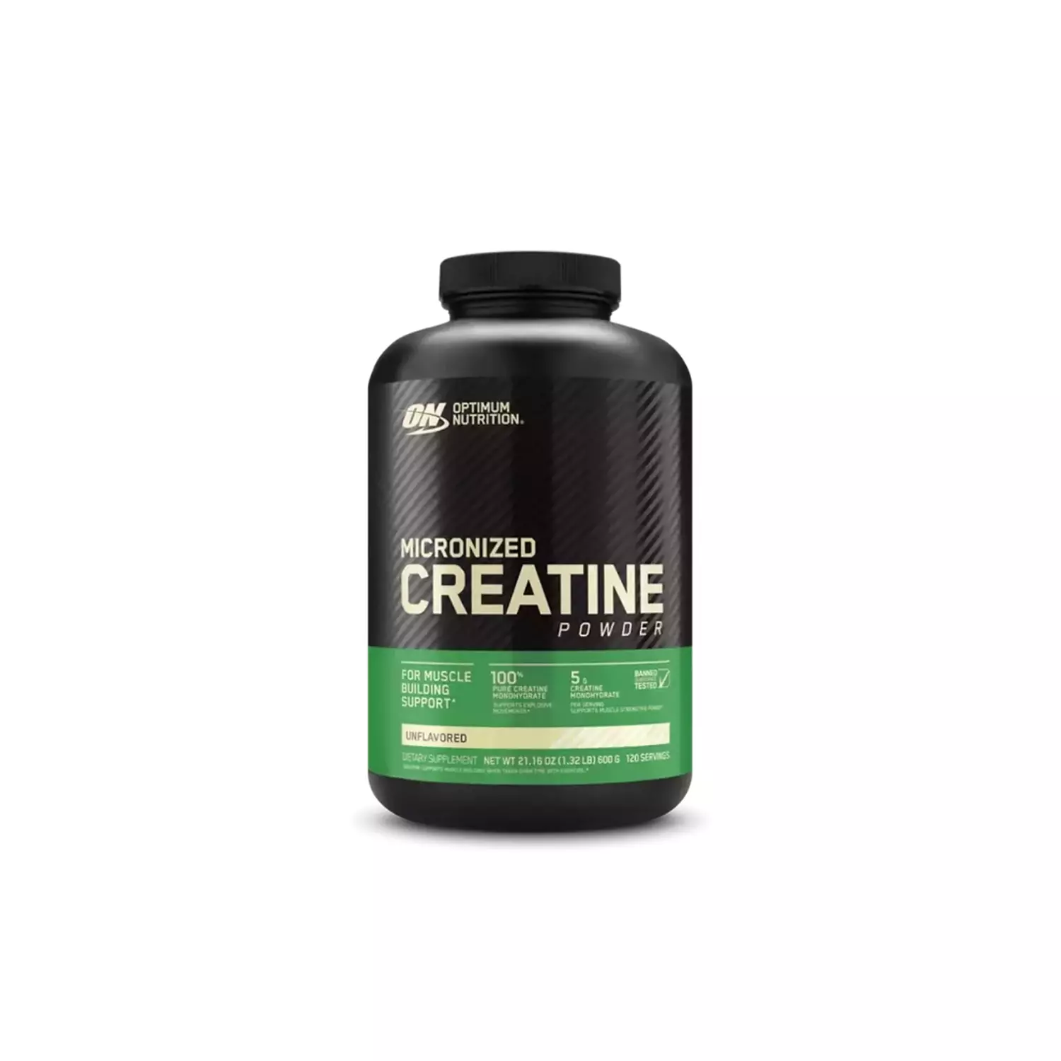 Optimum Nutrition Creatine Micronized – 600g – 120Serv image