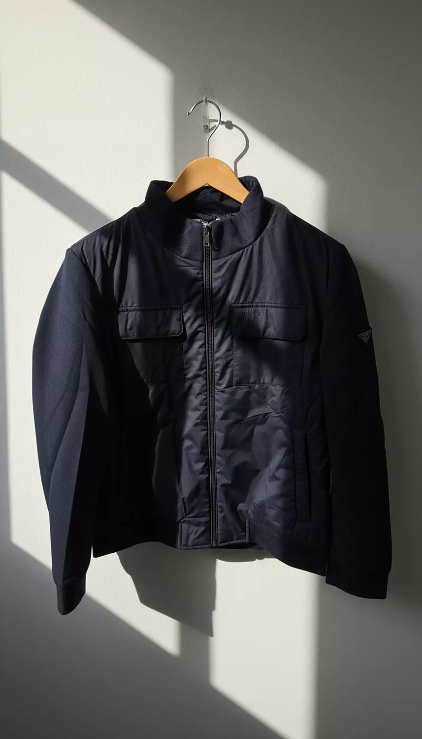 Prada jacket navy hover image