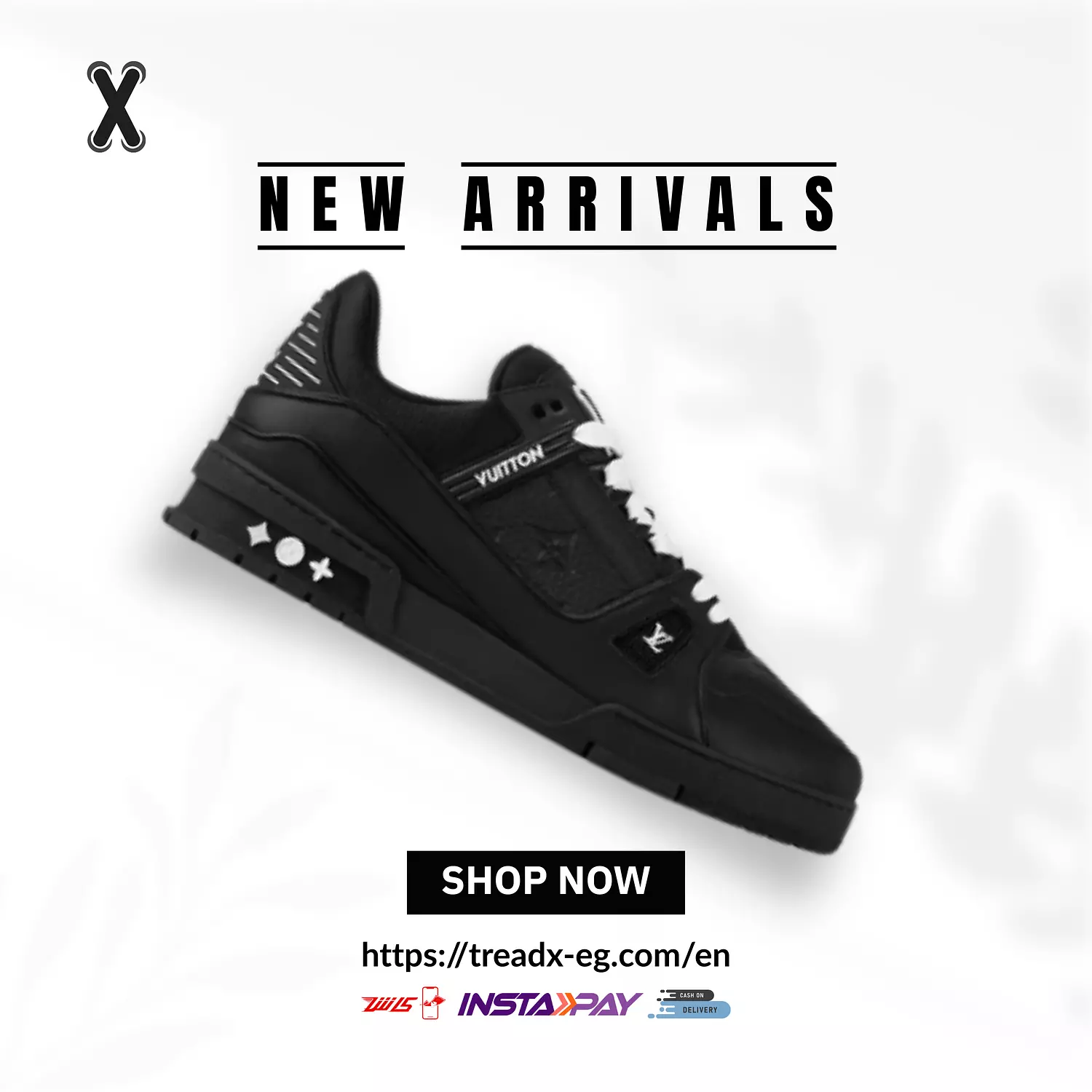 LOUIS VUITTON LV TRAINER LOW-TOP image