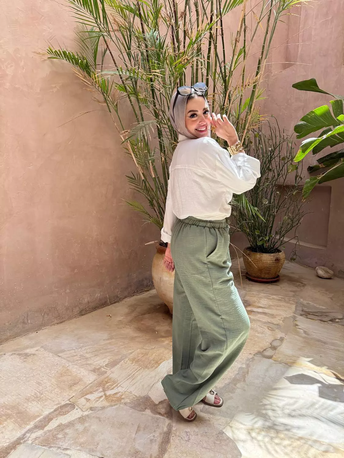 Pure linen pants  4