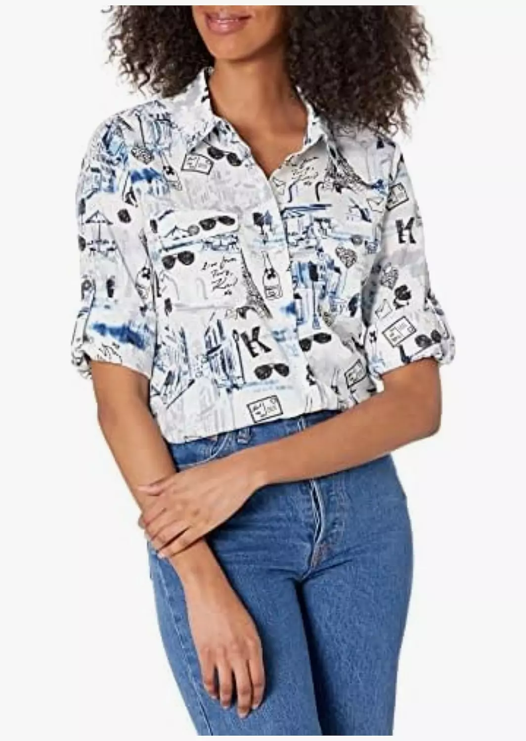 Karl Lagerfeld Paris Women's Long Sleeve Whimsical image
