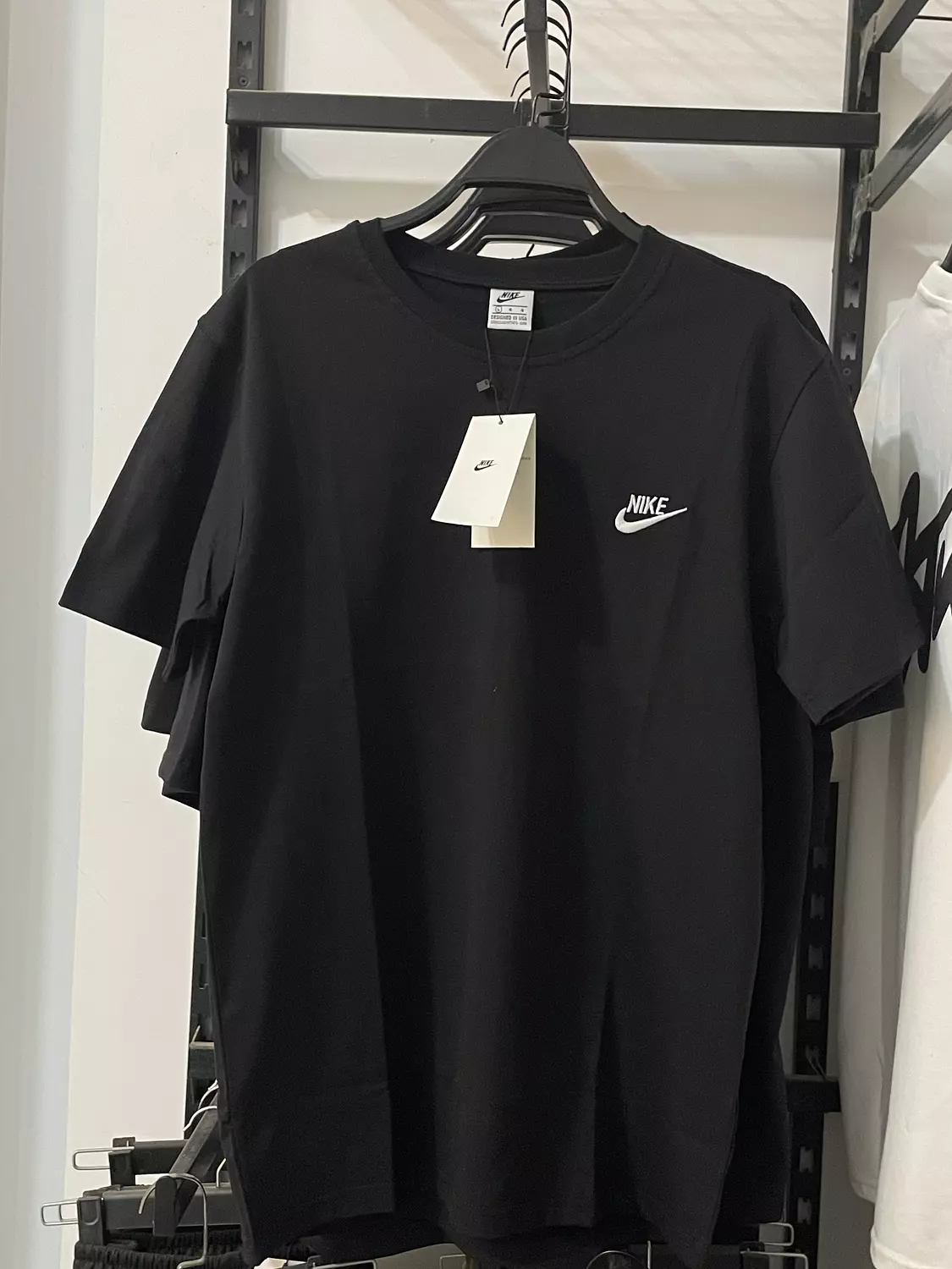 T-shirt nike slim fit black 3