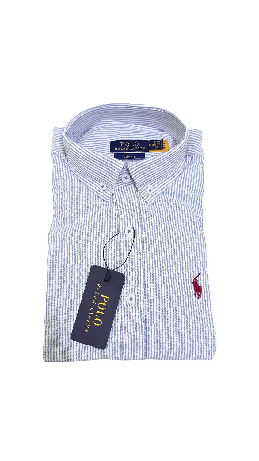 OXFORD BANKER STRIPE SHIRT-BRIGHT blue 3