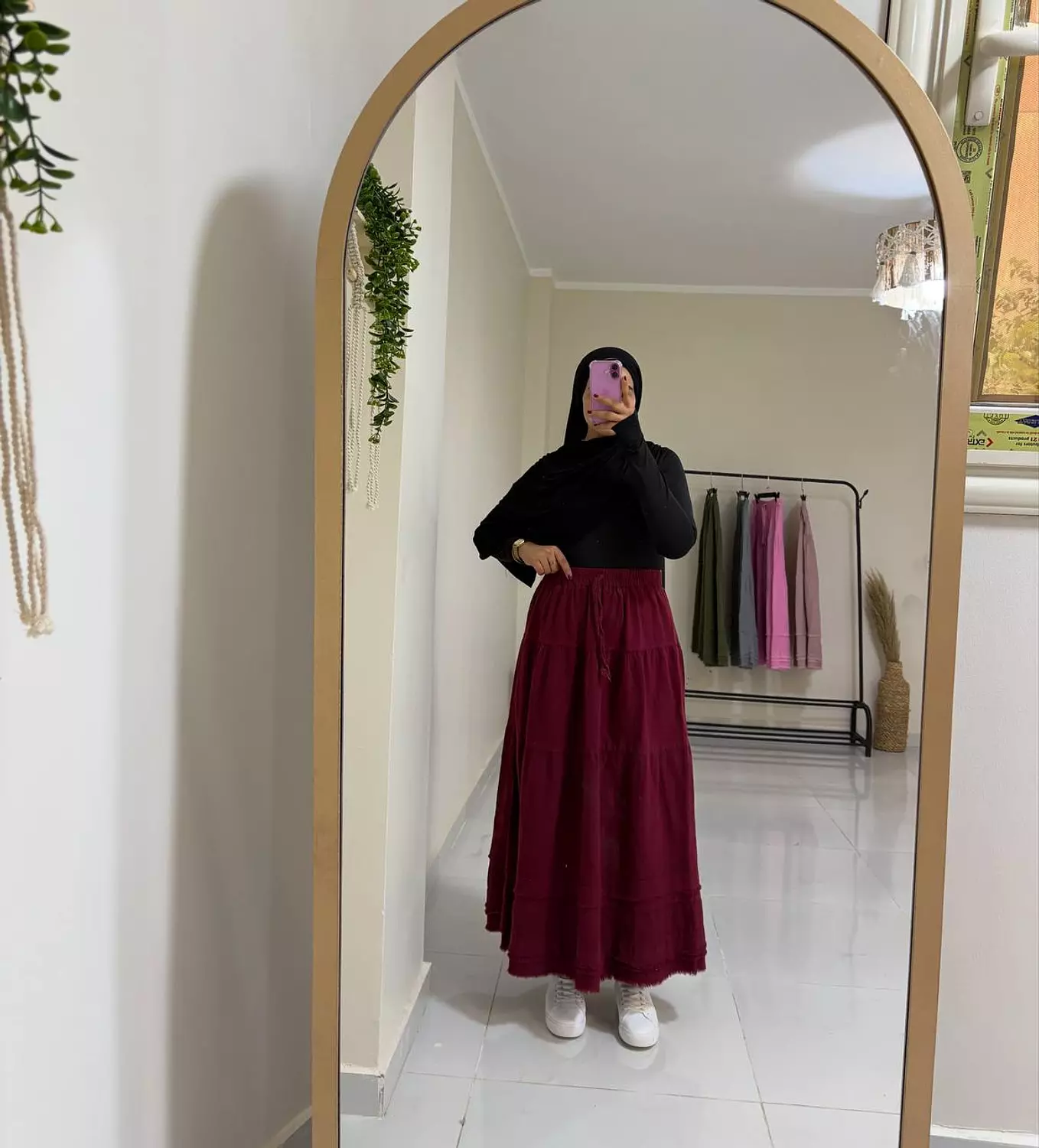 GABARDINE SKIRT image