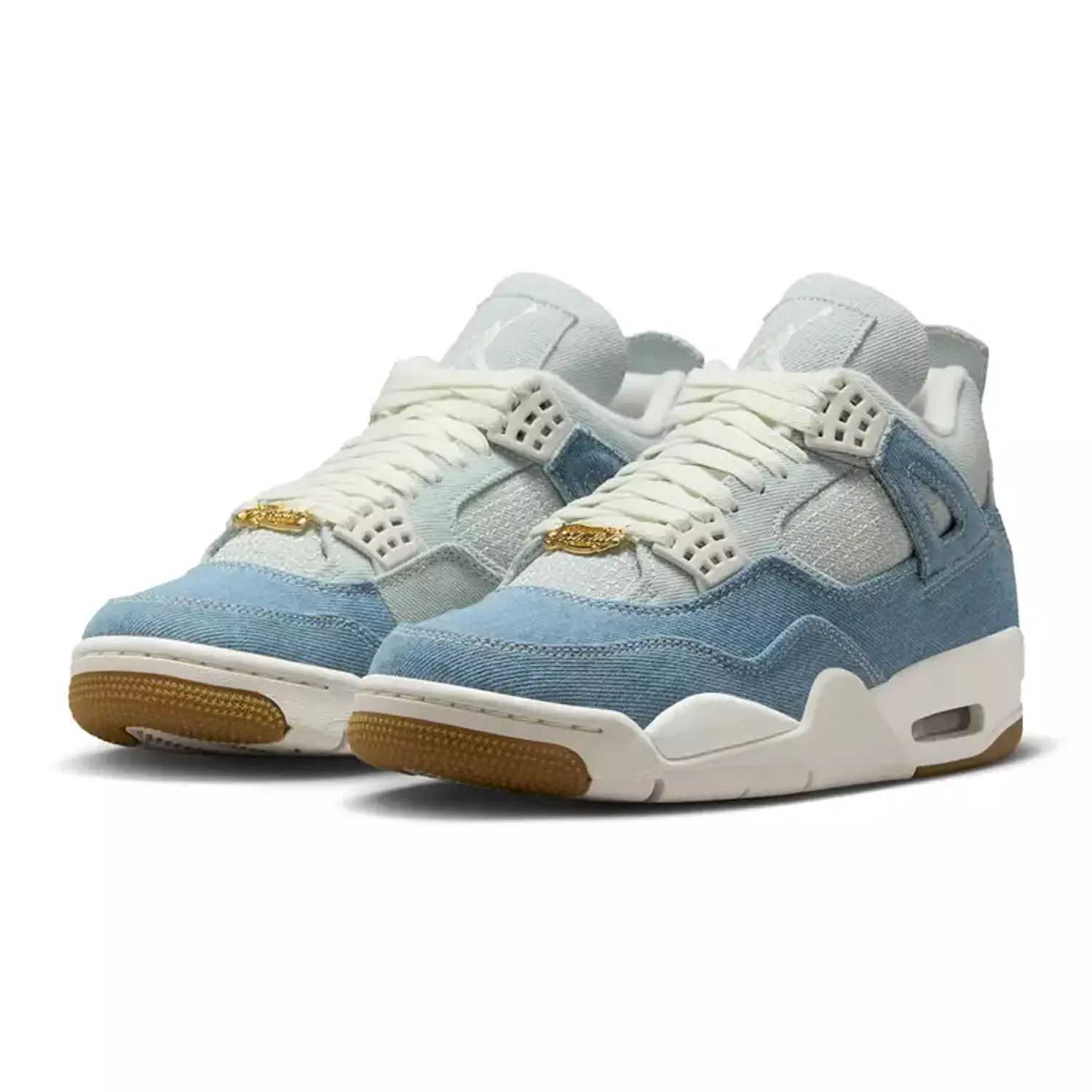 Air Jordan 4 Denim Worn Blue 1
