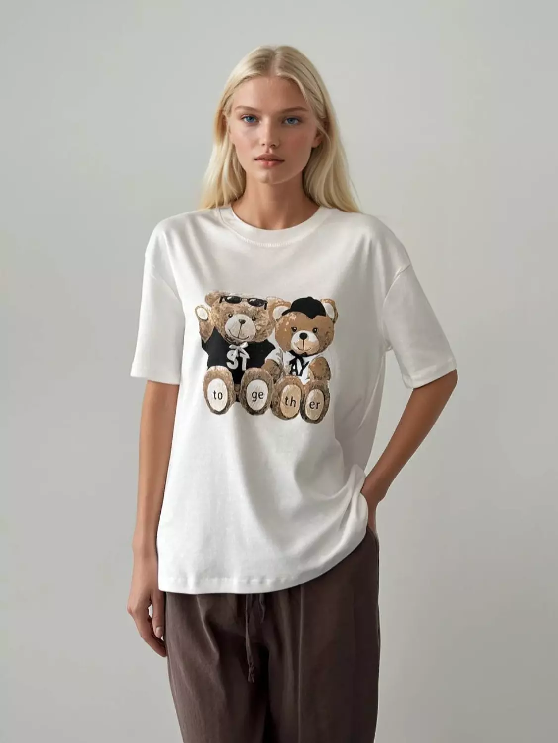 Together Teddy Tshirt  image