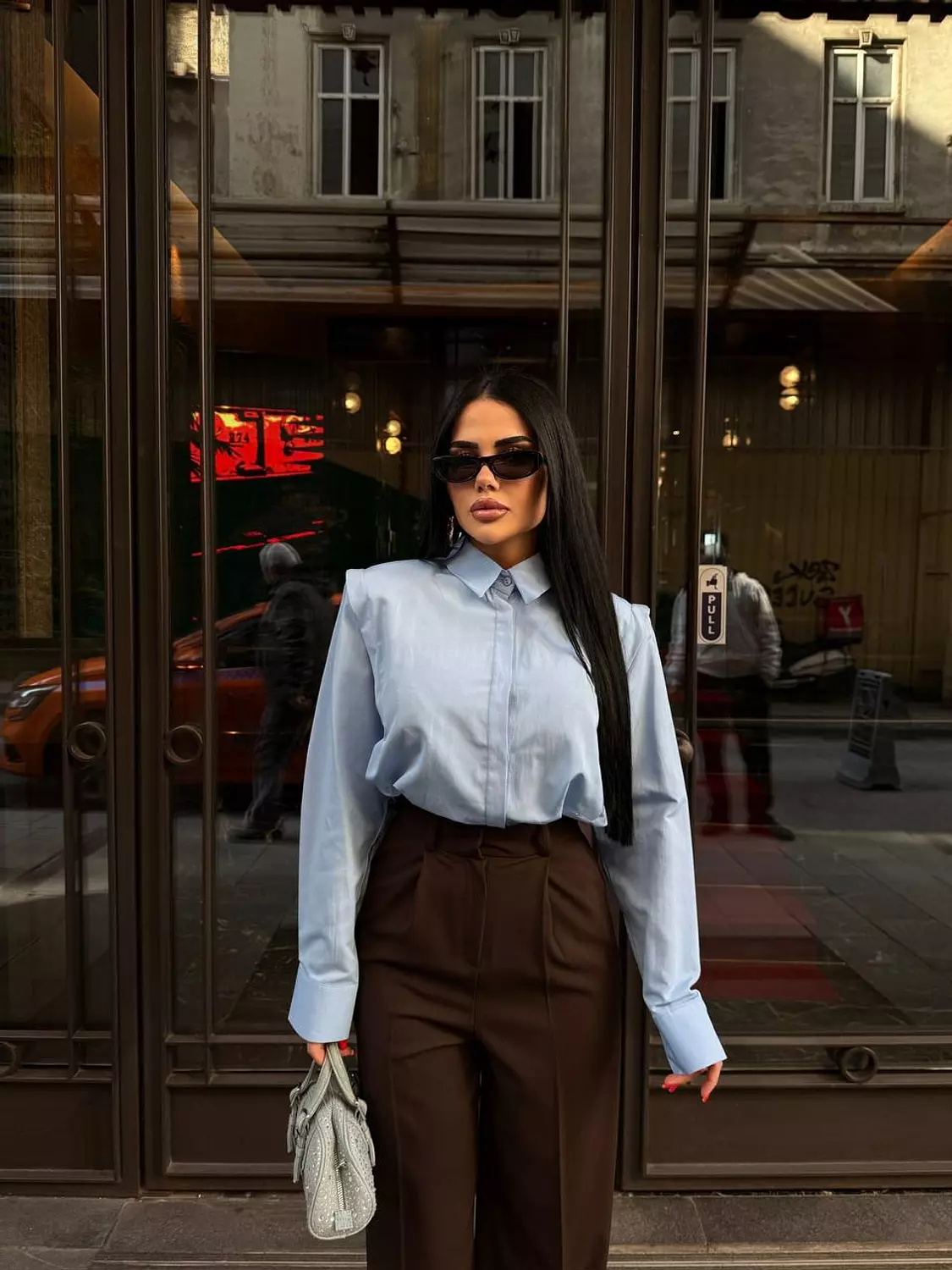 cotton long sleeve shirt  image
