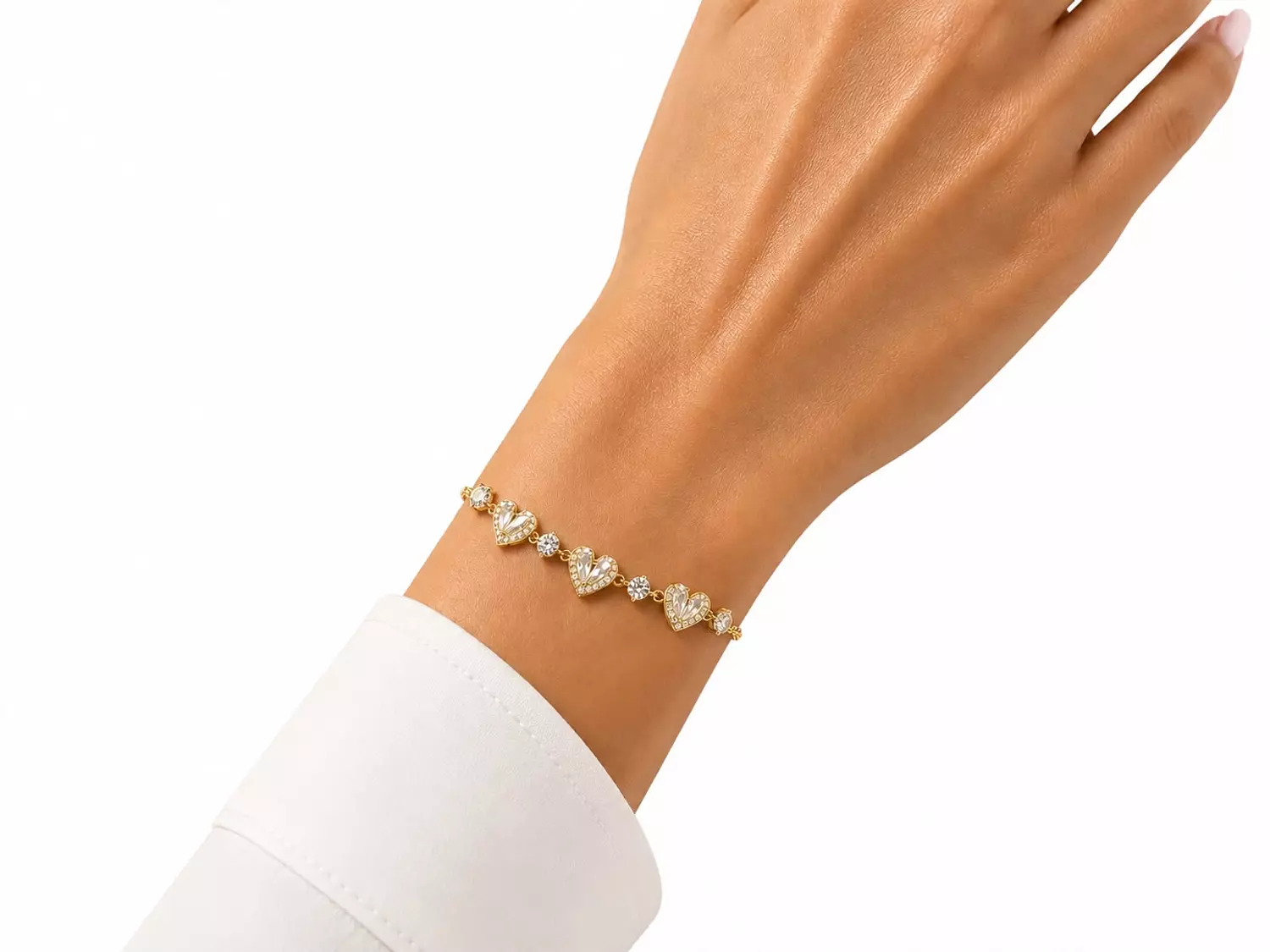Silver Bracelet Daimond image