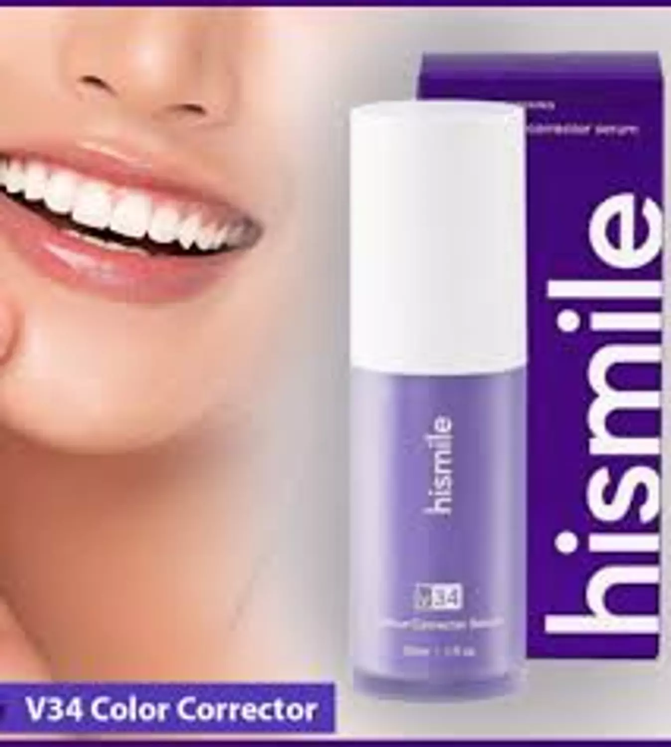 hismile  Teeth Brightening Hismiles V34 Colour Corrector Serum (30ml) 2