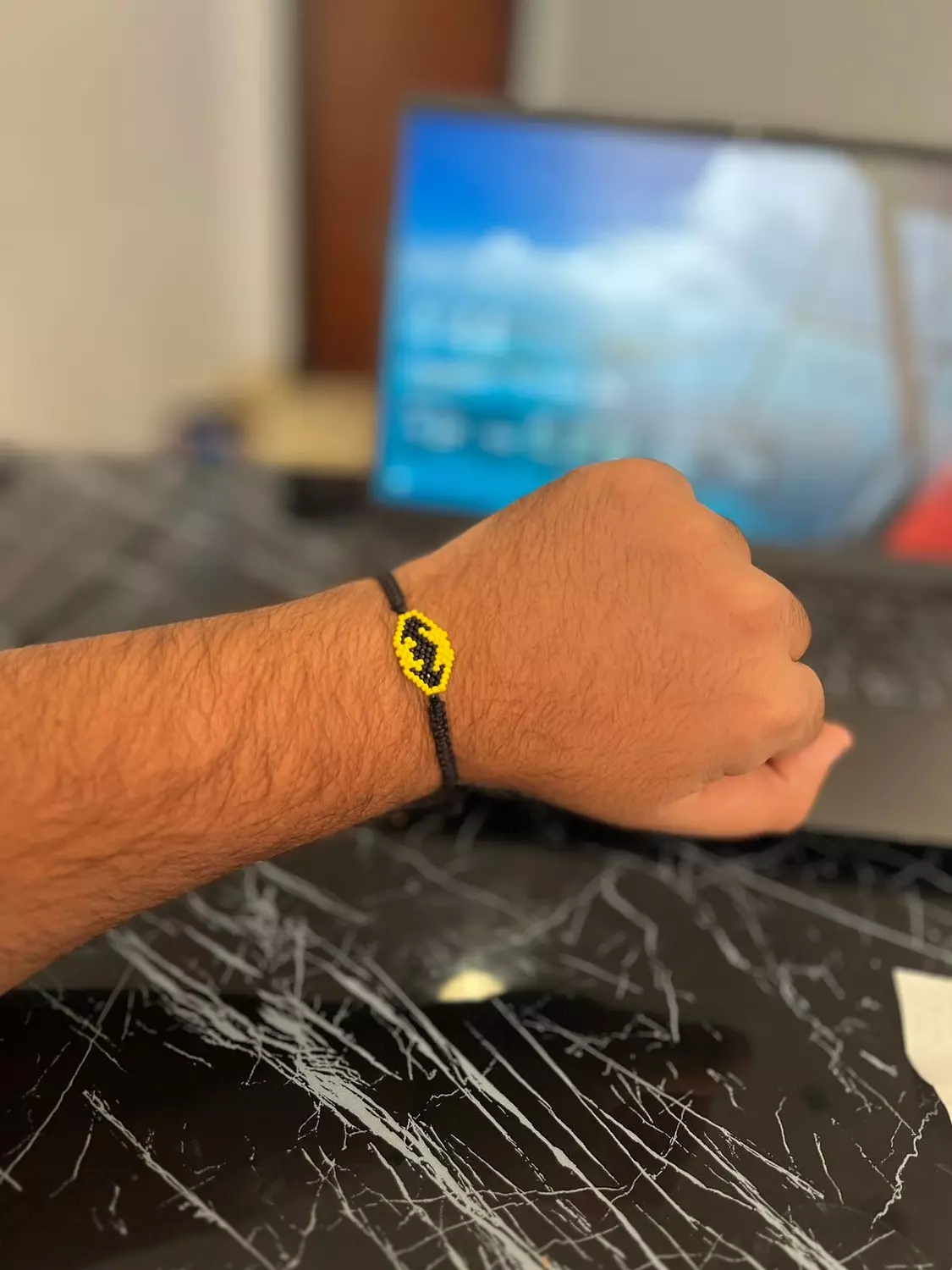 Batman bracelet for men  image
