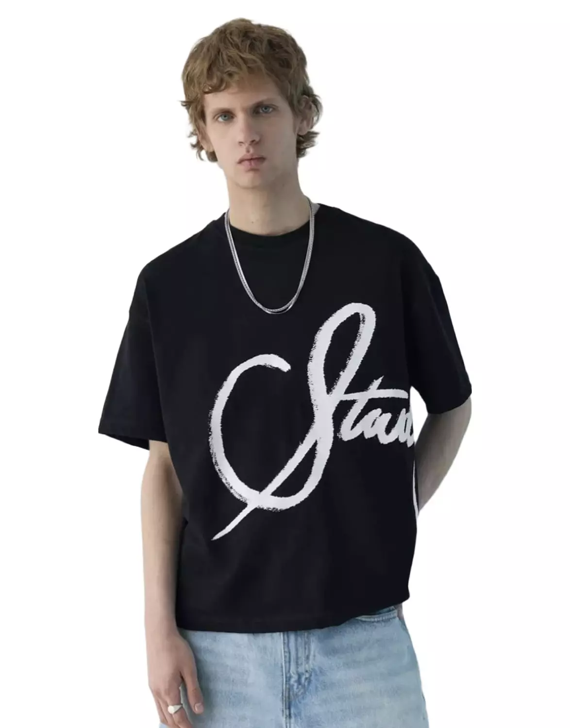PULL&BEAR STWD GRAFFITI T-SHIRT  image