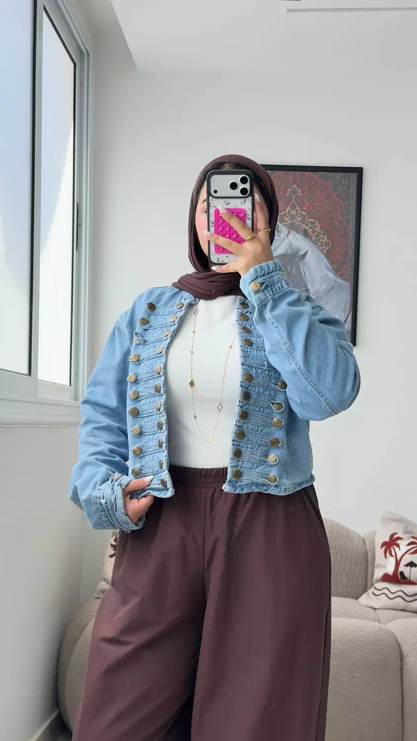 Trendy denim jacket 5