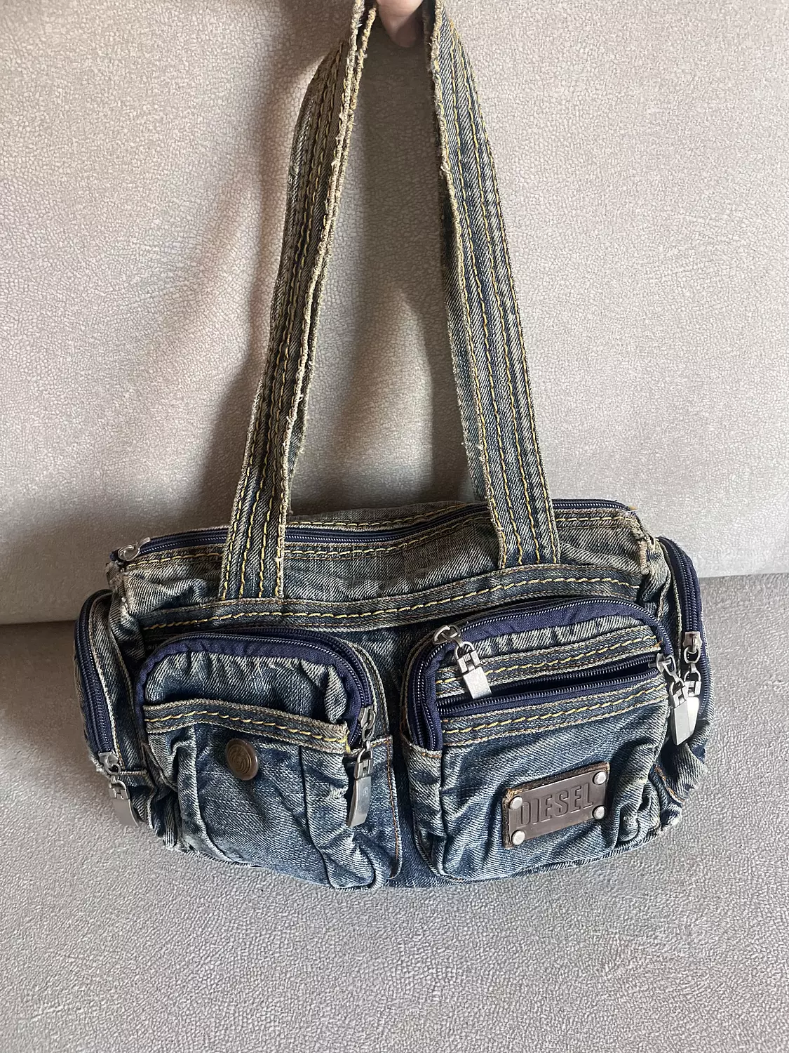 Vintage Diesel Denim bag  hover image