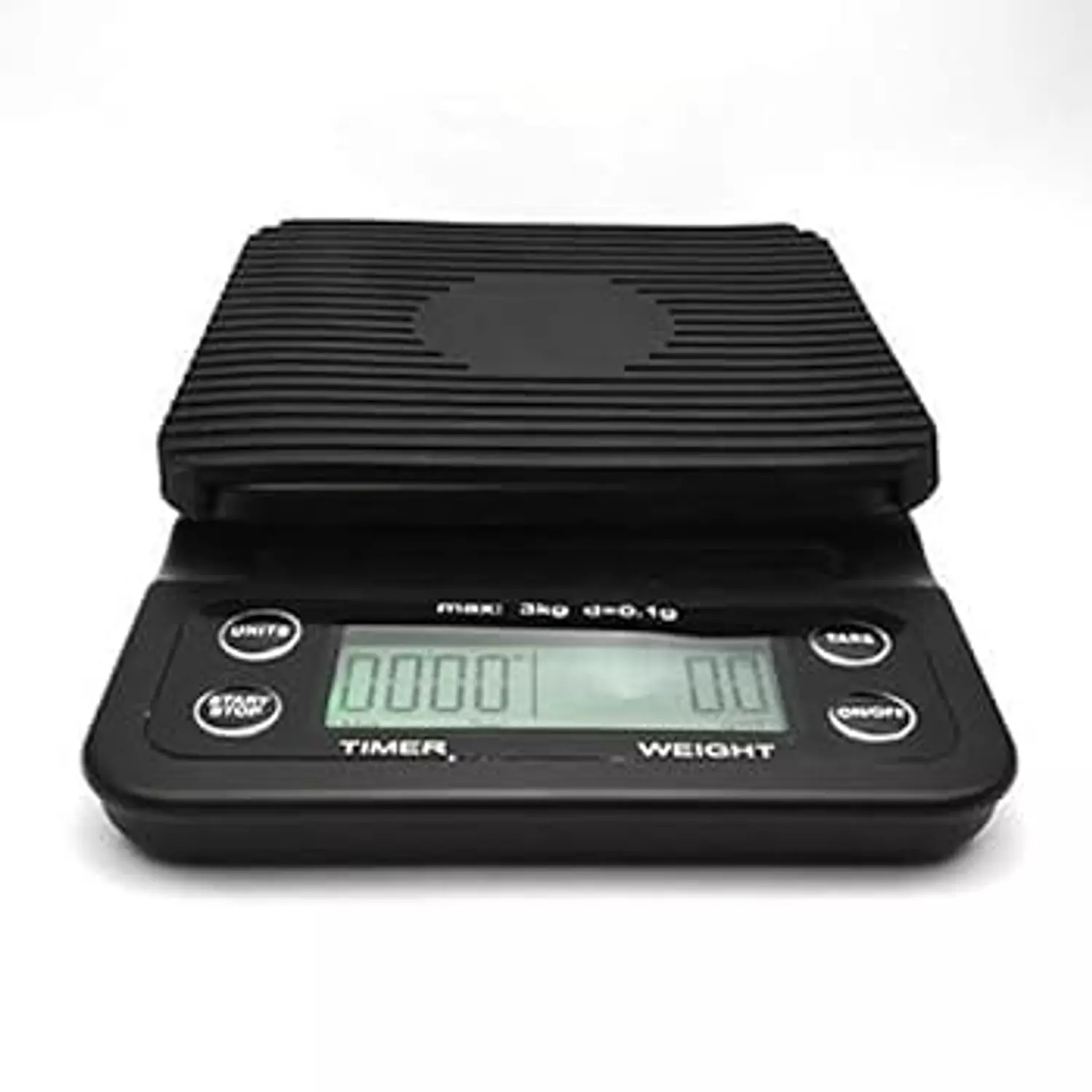 Digital Coffee Scale with Timer, Black image