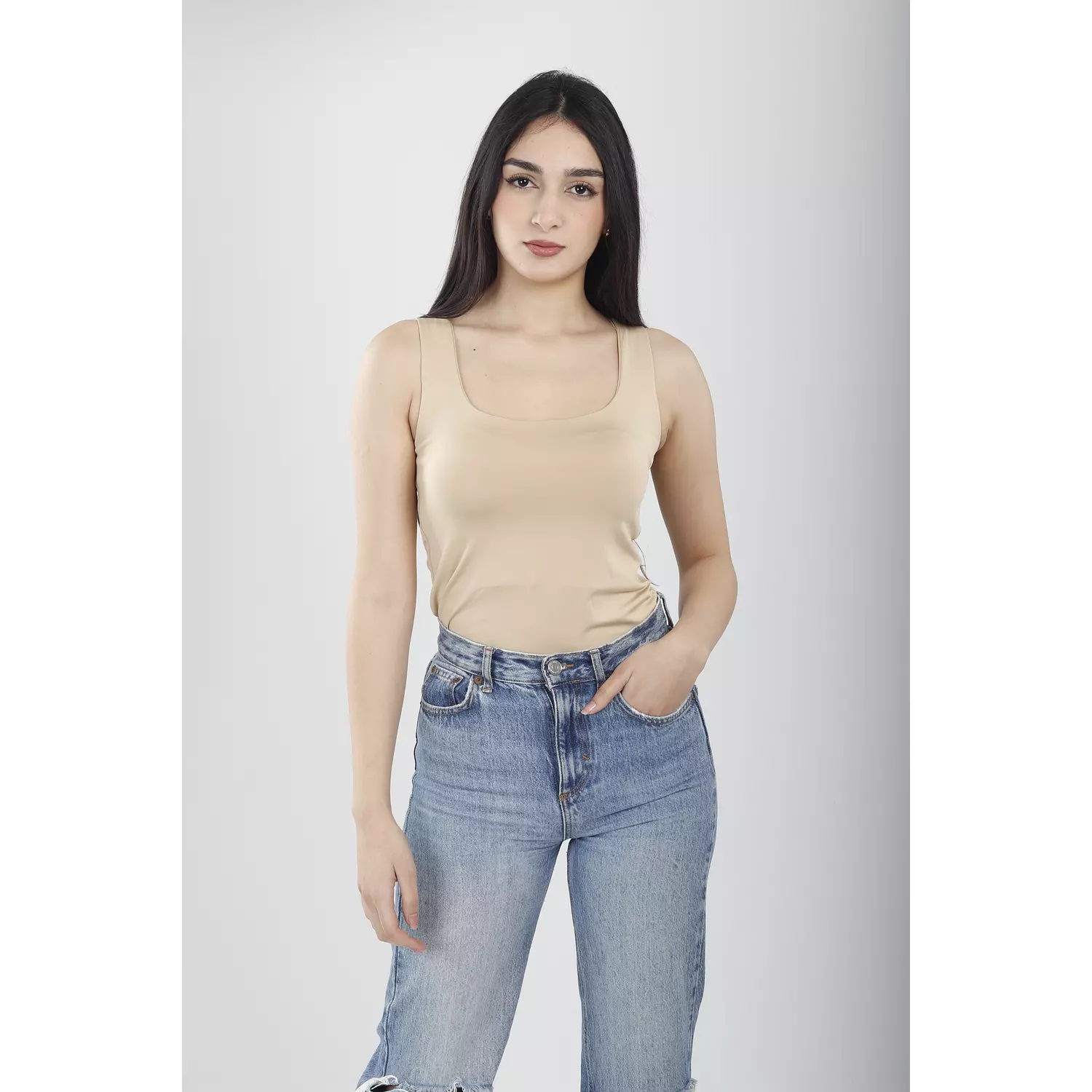 NEW-tank top double layered (70% cotton /30% polyester) 13