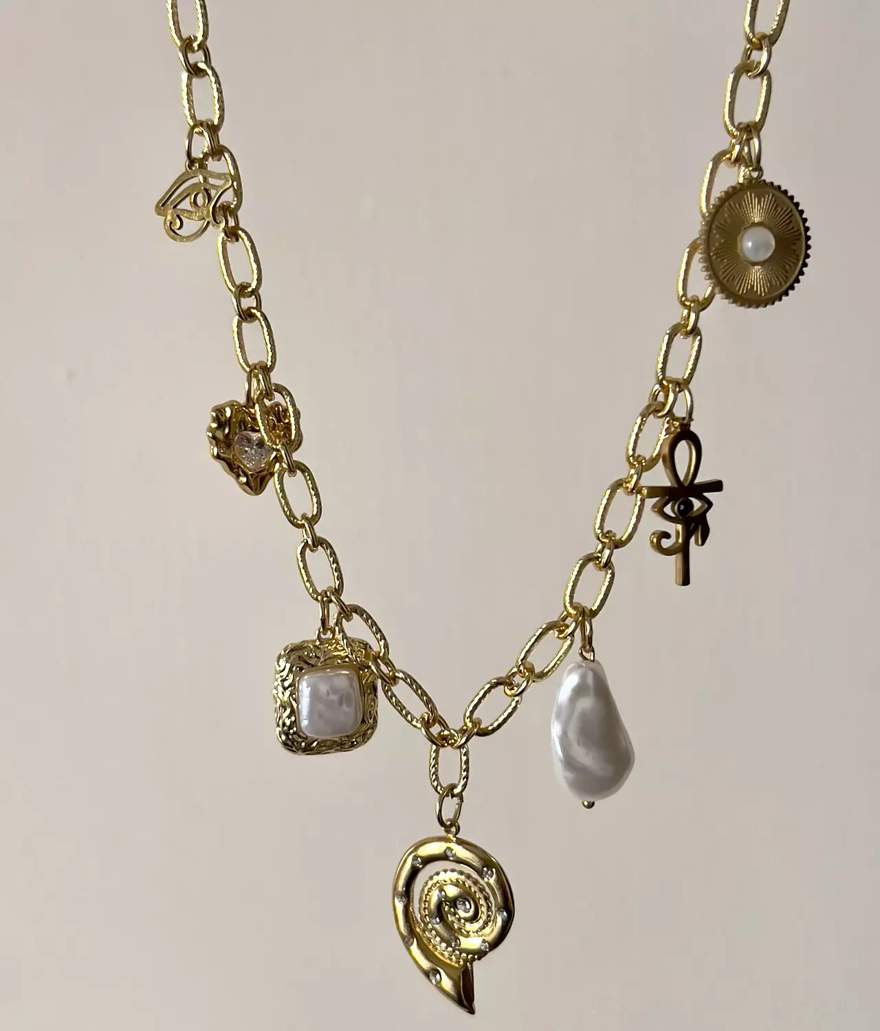Swiral Charms necklace  hover image
