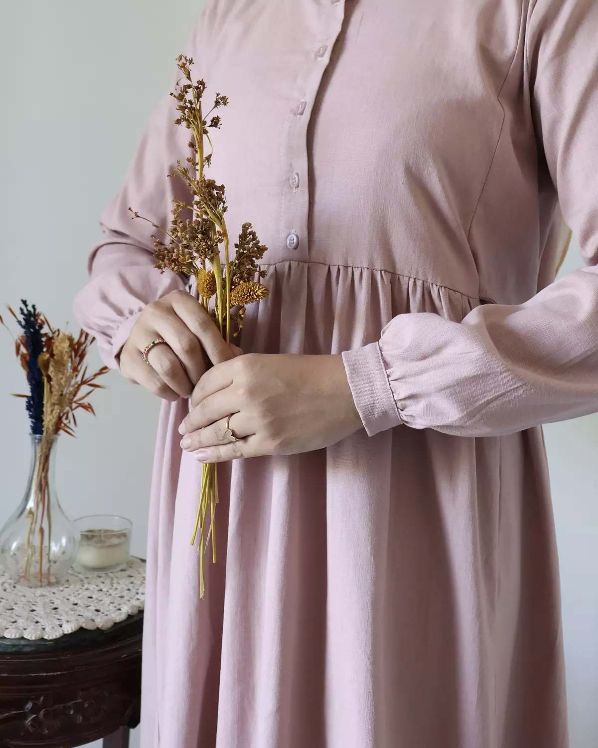 LINEN DRESS 3