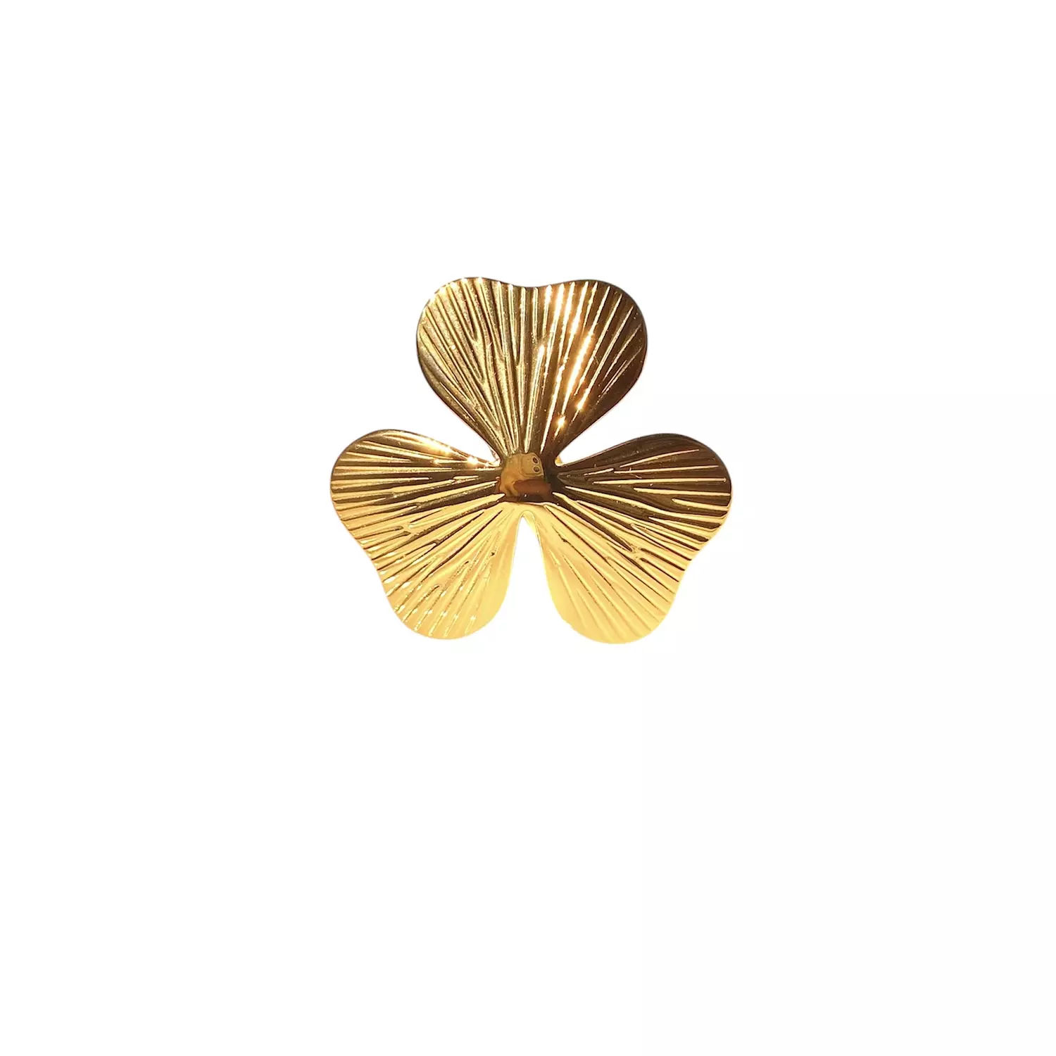 Clover Statement stainless steel Ring 1