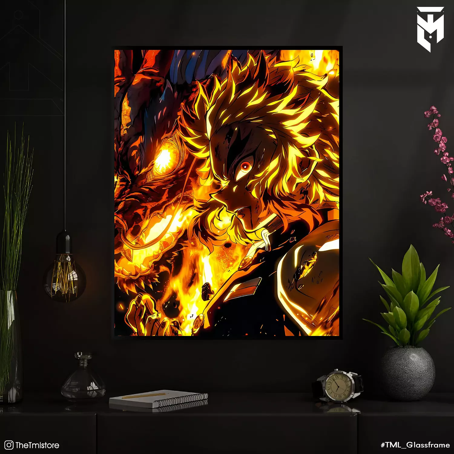 Rengoku Fire Dragon (Demon Slayer) image