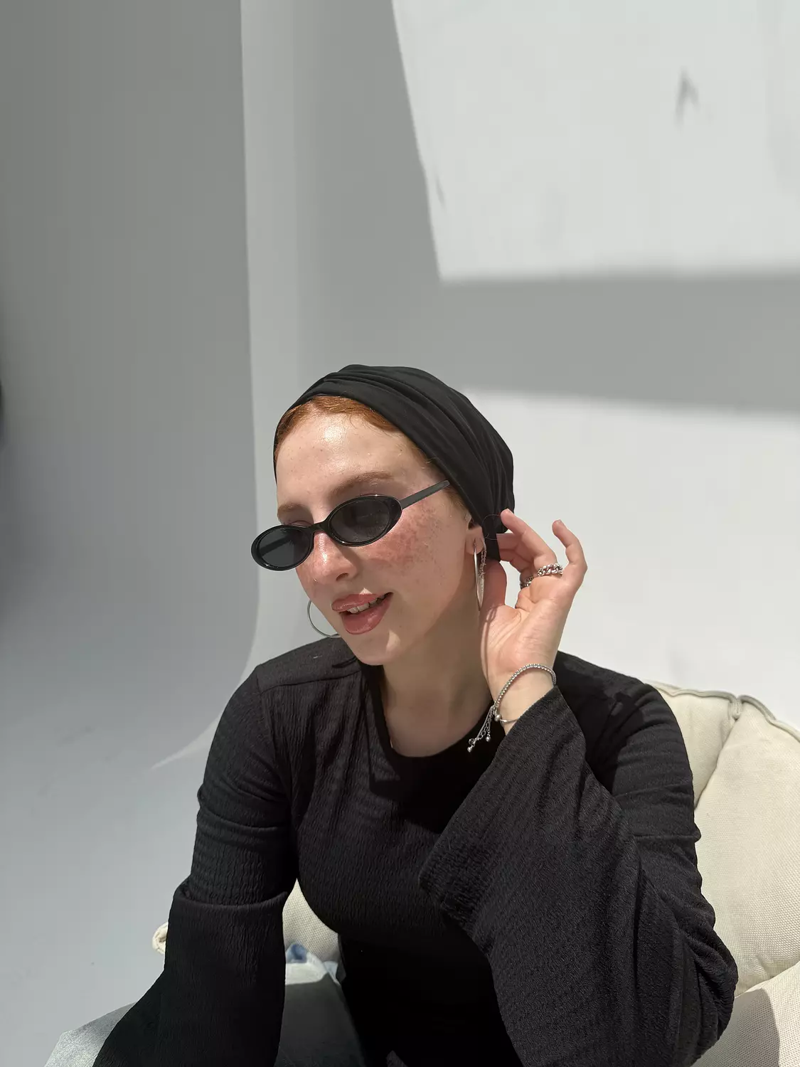 The daring black turban 1