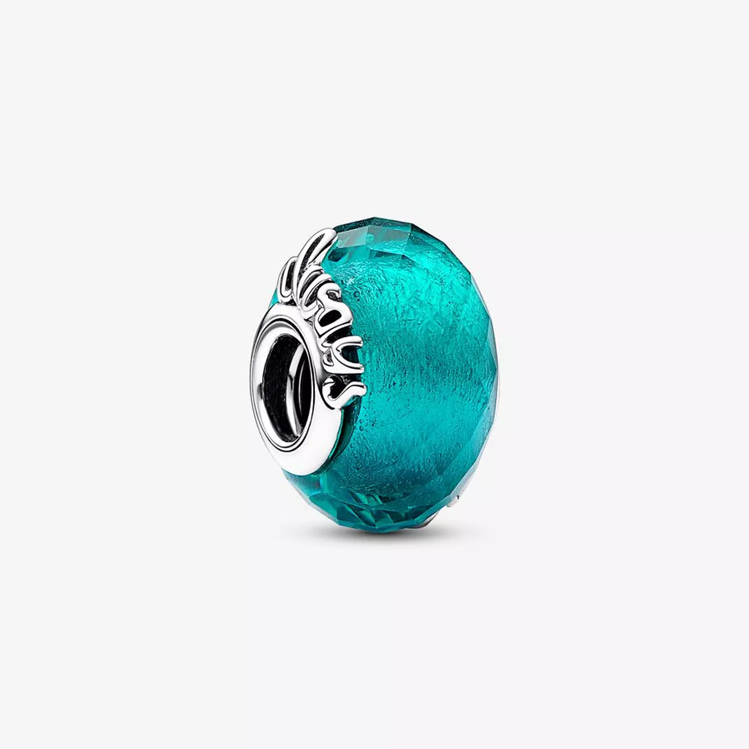 Faceted Murano Glass Friendship Charm 1