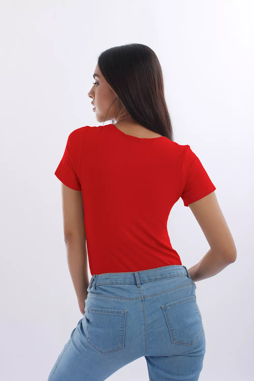 NEW-short sleeve top double layered (70% cotton/30% polyester) 23
