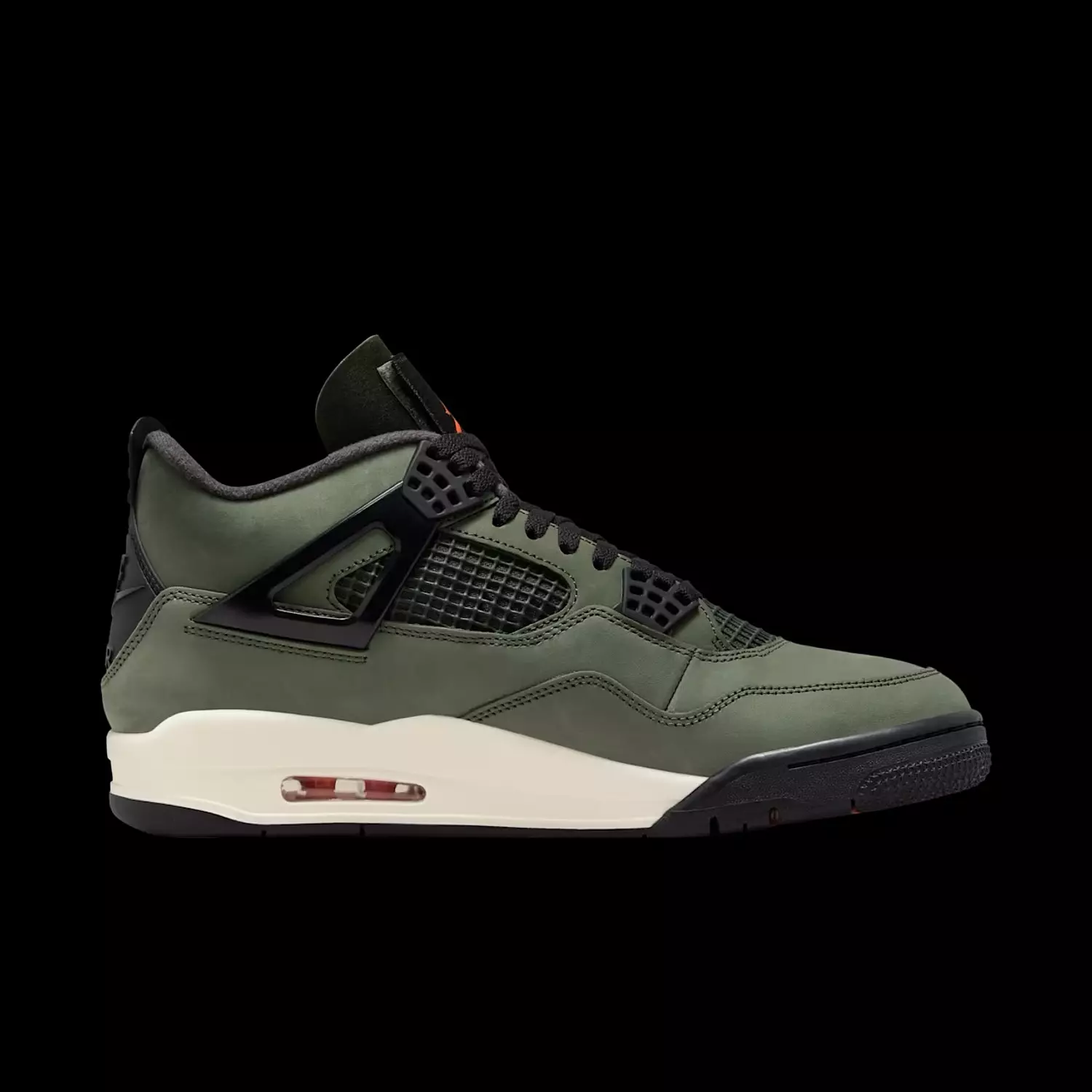 Air Jordan 4 x UNDEFEATED 'Deep Green and Clementine' image
