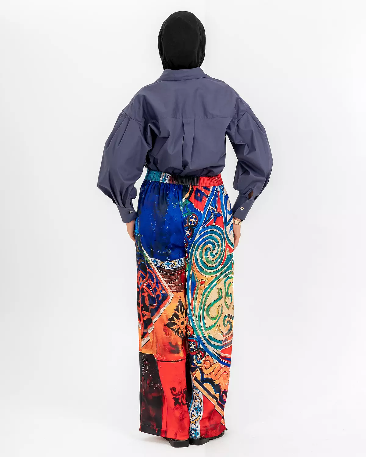 Red Multi Pants 2