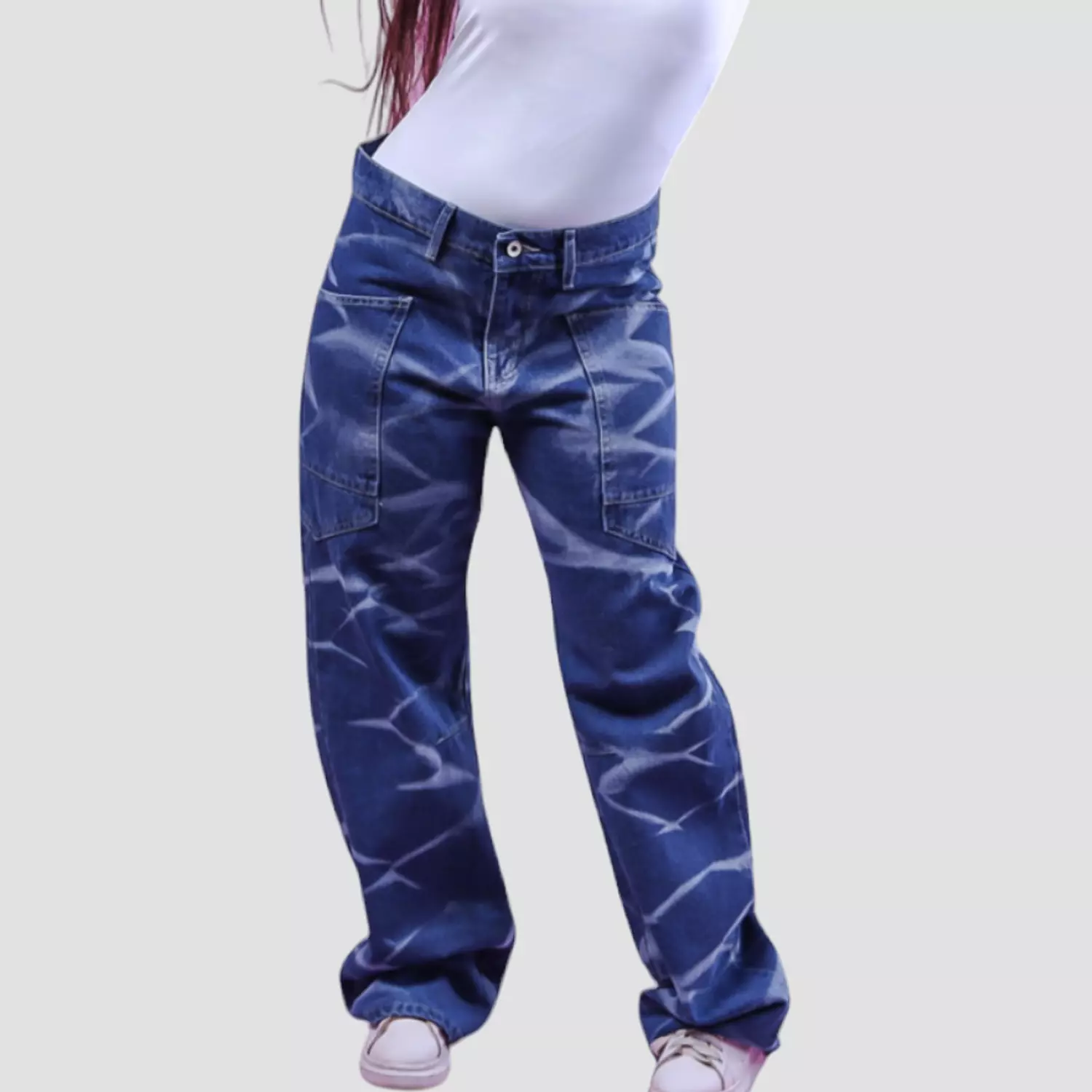 5035 Crash Wide Leg Jeans 1