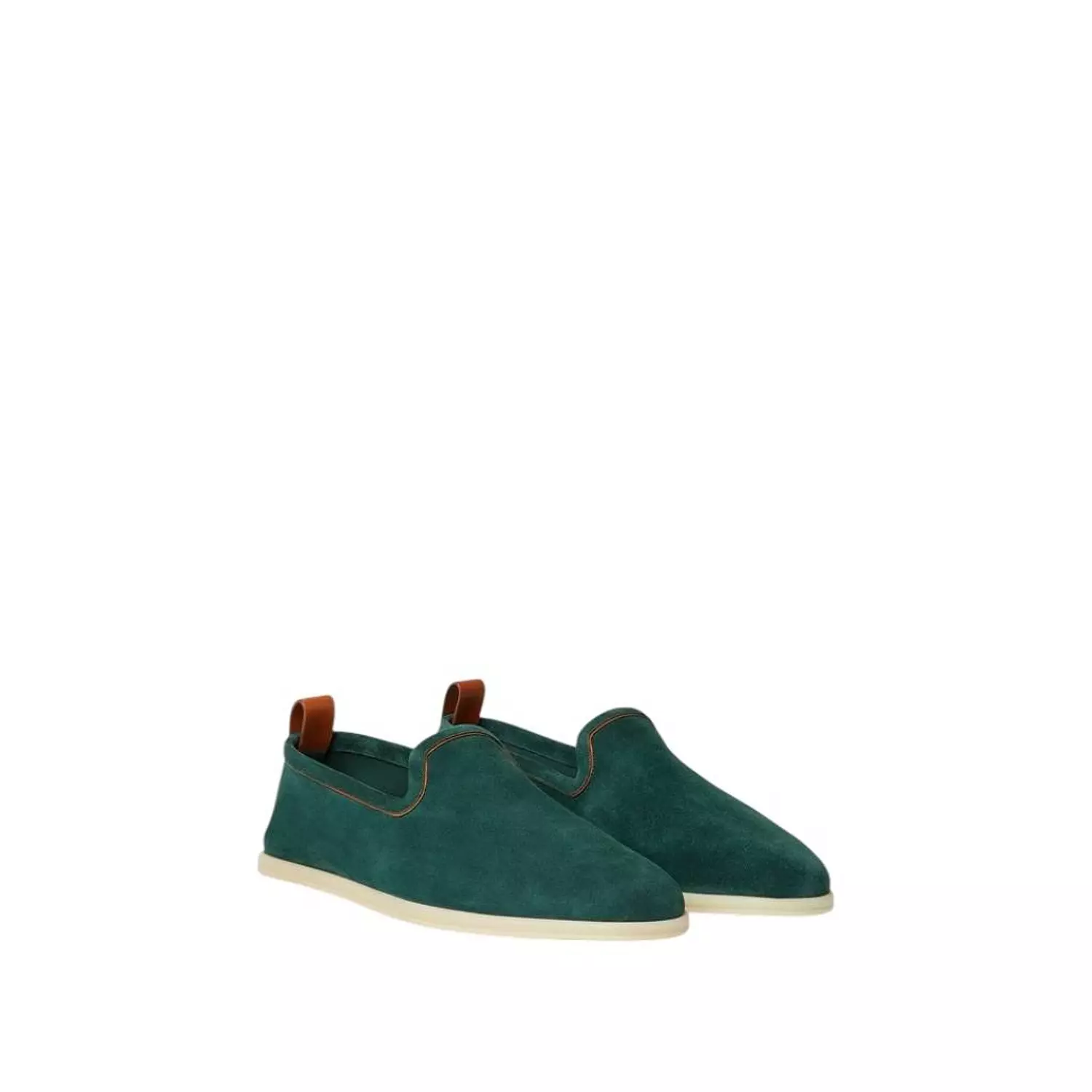 Loro Piana Venice Walk Loafer Conifer 2