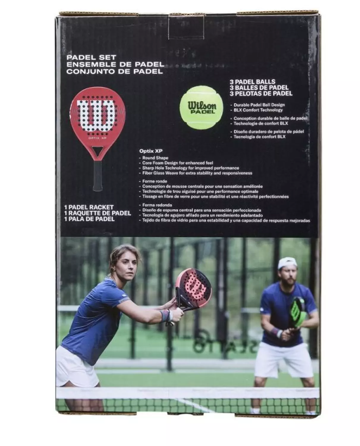 Wilson Optix XP Padel Kit Box 2026 - Bundle 3