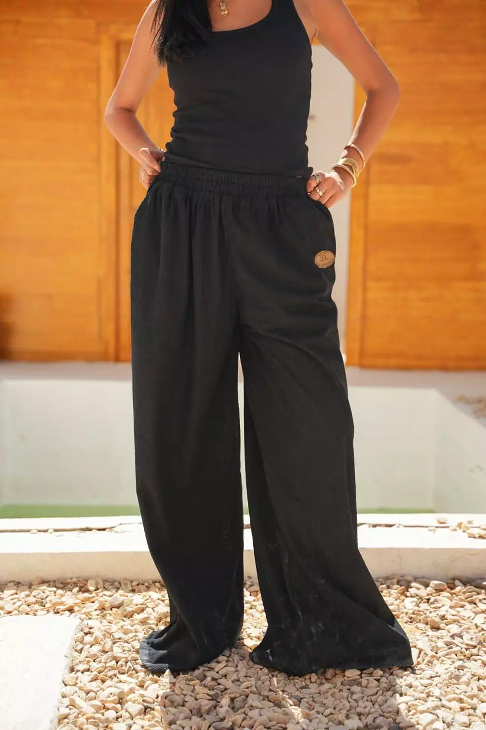 Ribbed velvet pants 7
