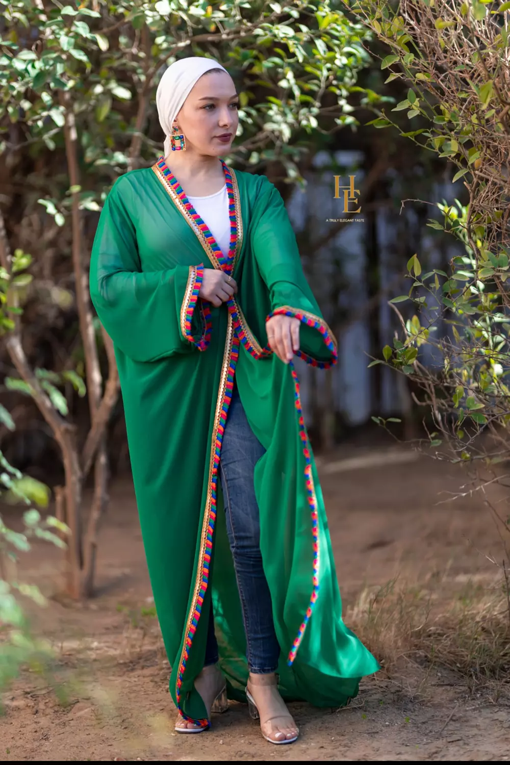 Cheerful Colored Kaftan 1