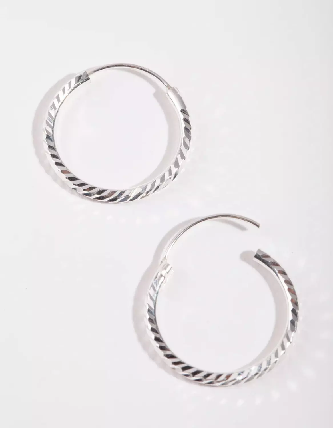 laser cut spiral earring image