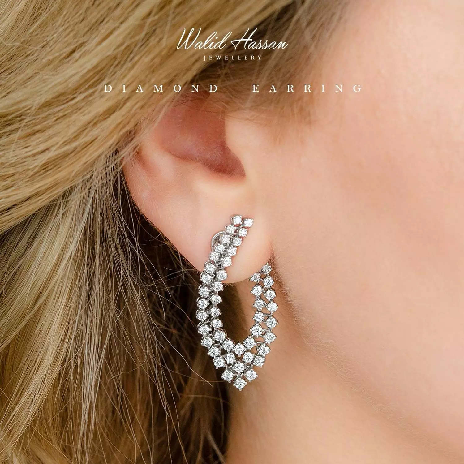 diamond earring 1091