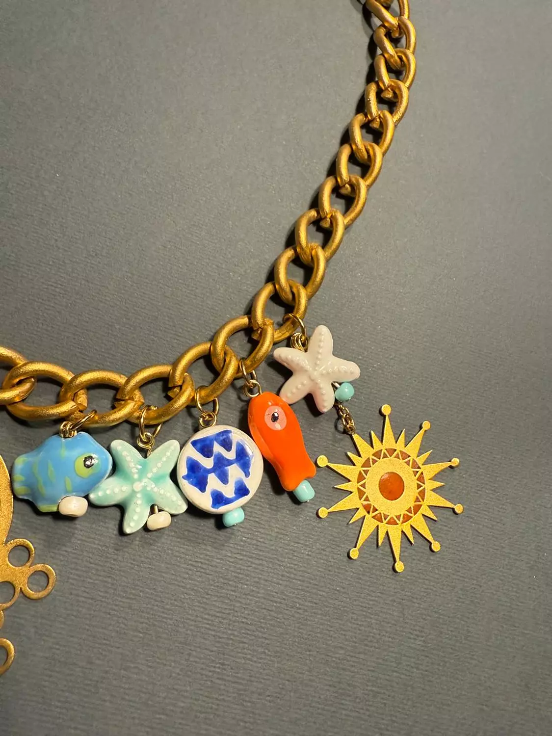 Gold Plated sea Necklace 2