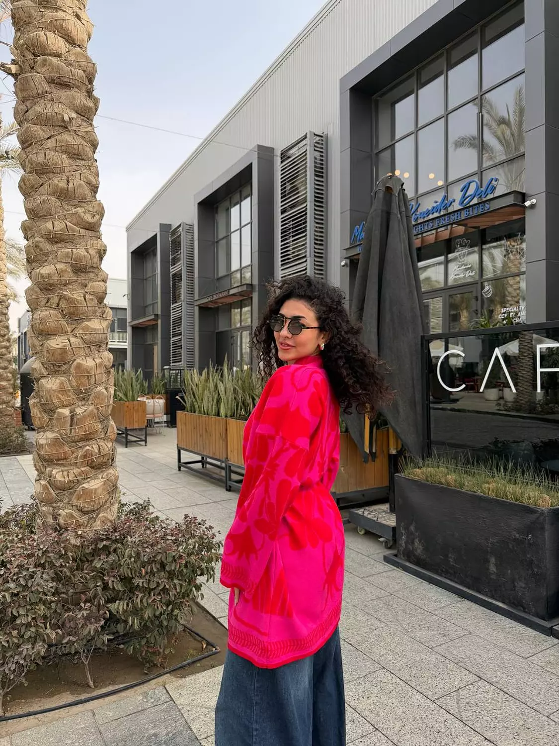 Pinky knit cardigan  3