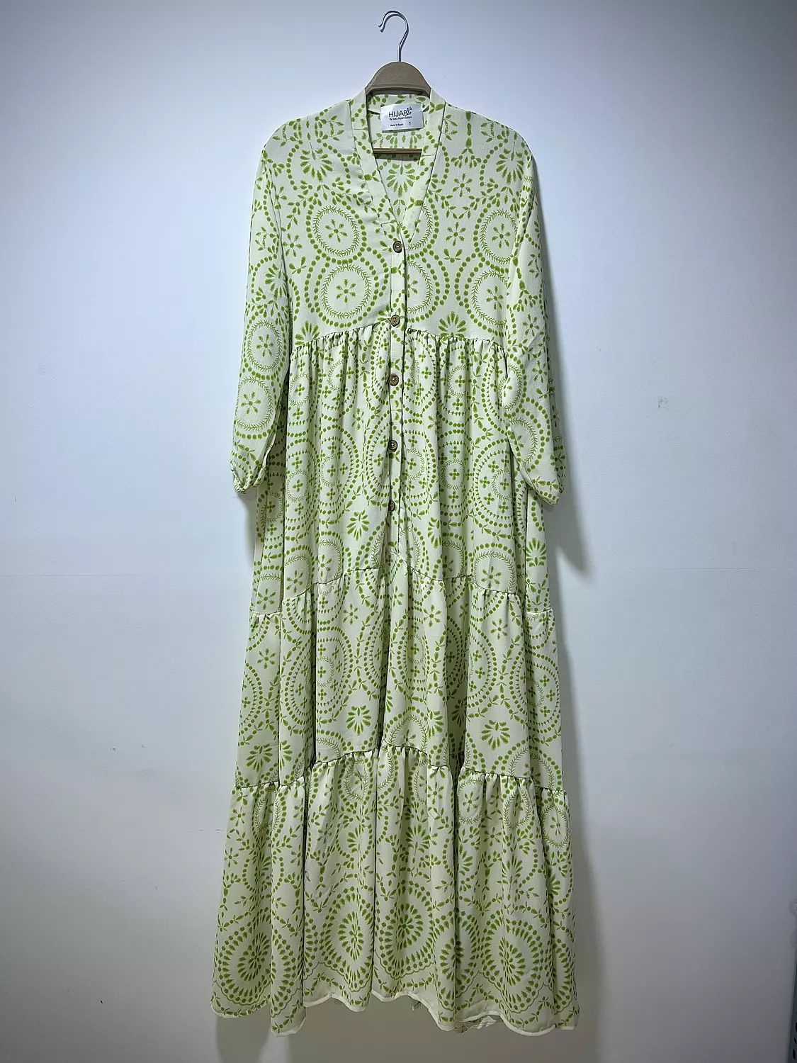 Pearl Dress- Green image