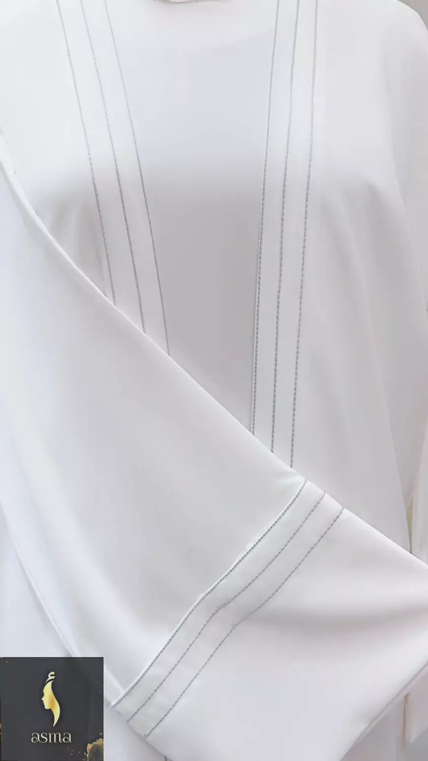 White Omra Abaya 1