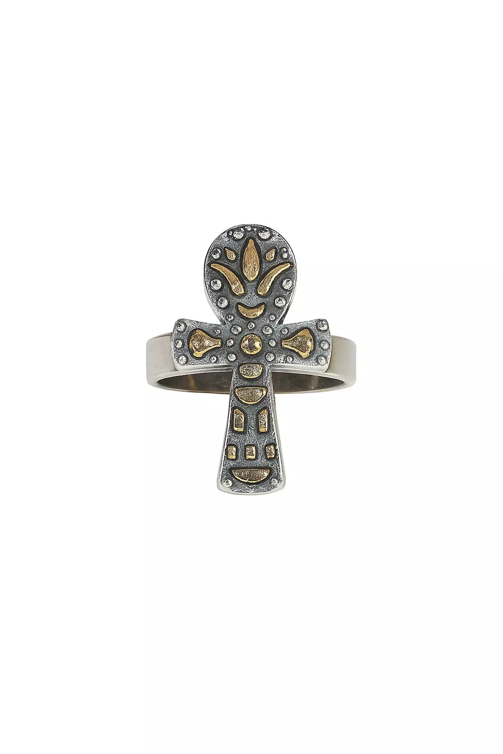 Silver Ring Key Of Life 1