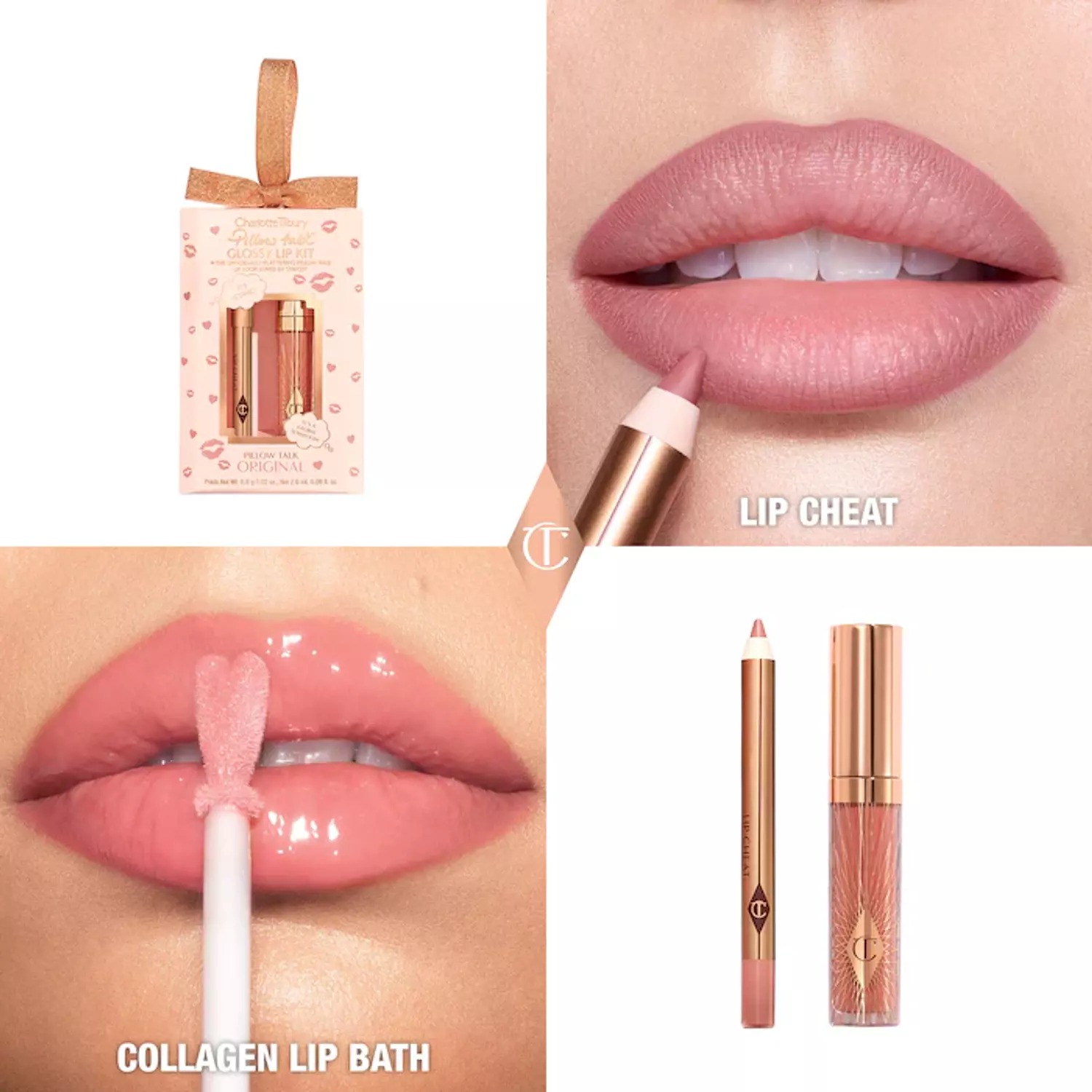 Charlotte Tilbury  Mini Pillow Talk Glossy Lip Duos 3